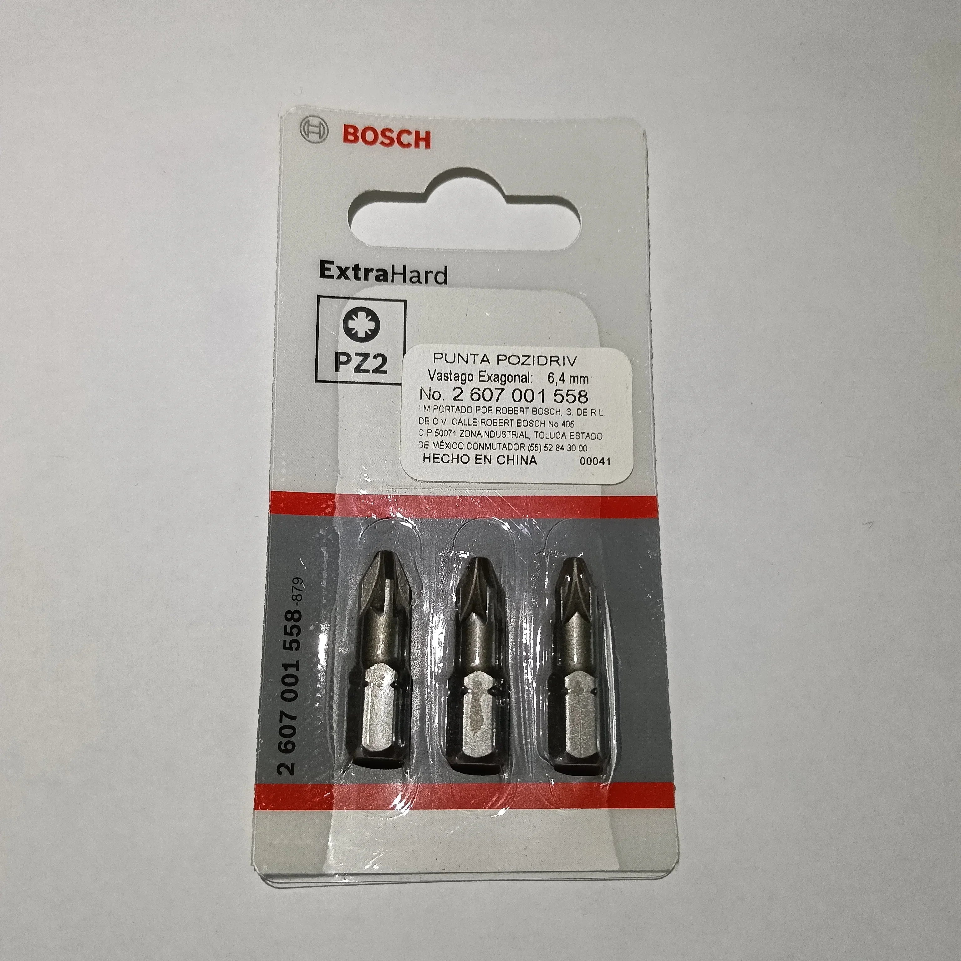 Punta Pozidriv No.2 x1"(3pz) ATORNILLADOR