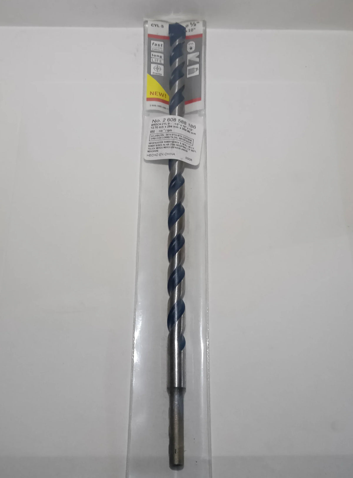 Broca CYL-5 -1/2" X 10" X 12 GRANITO