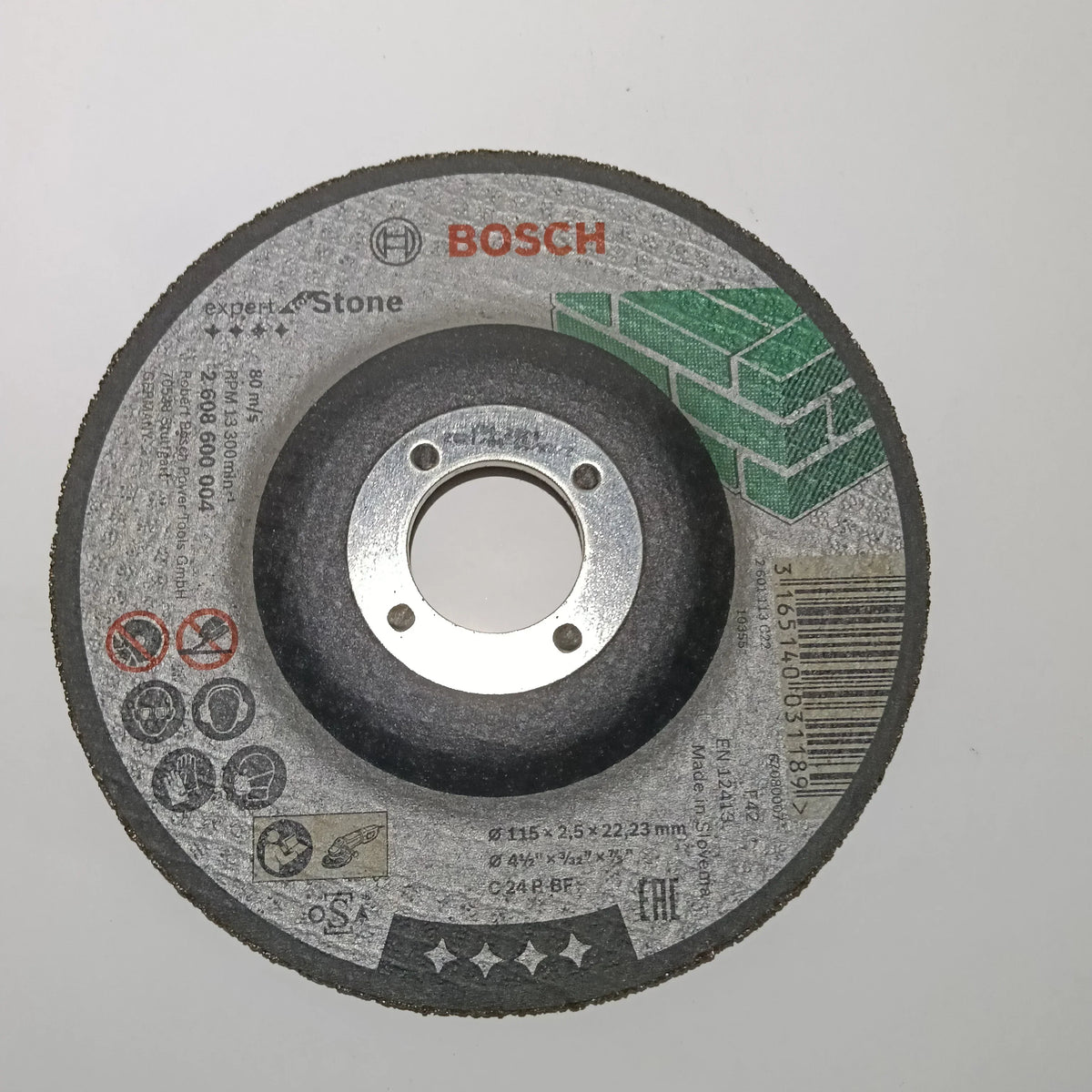 Disco CORTE4-1/2"x1/8"x7/8" PIEDRA CONCRETO