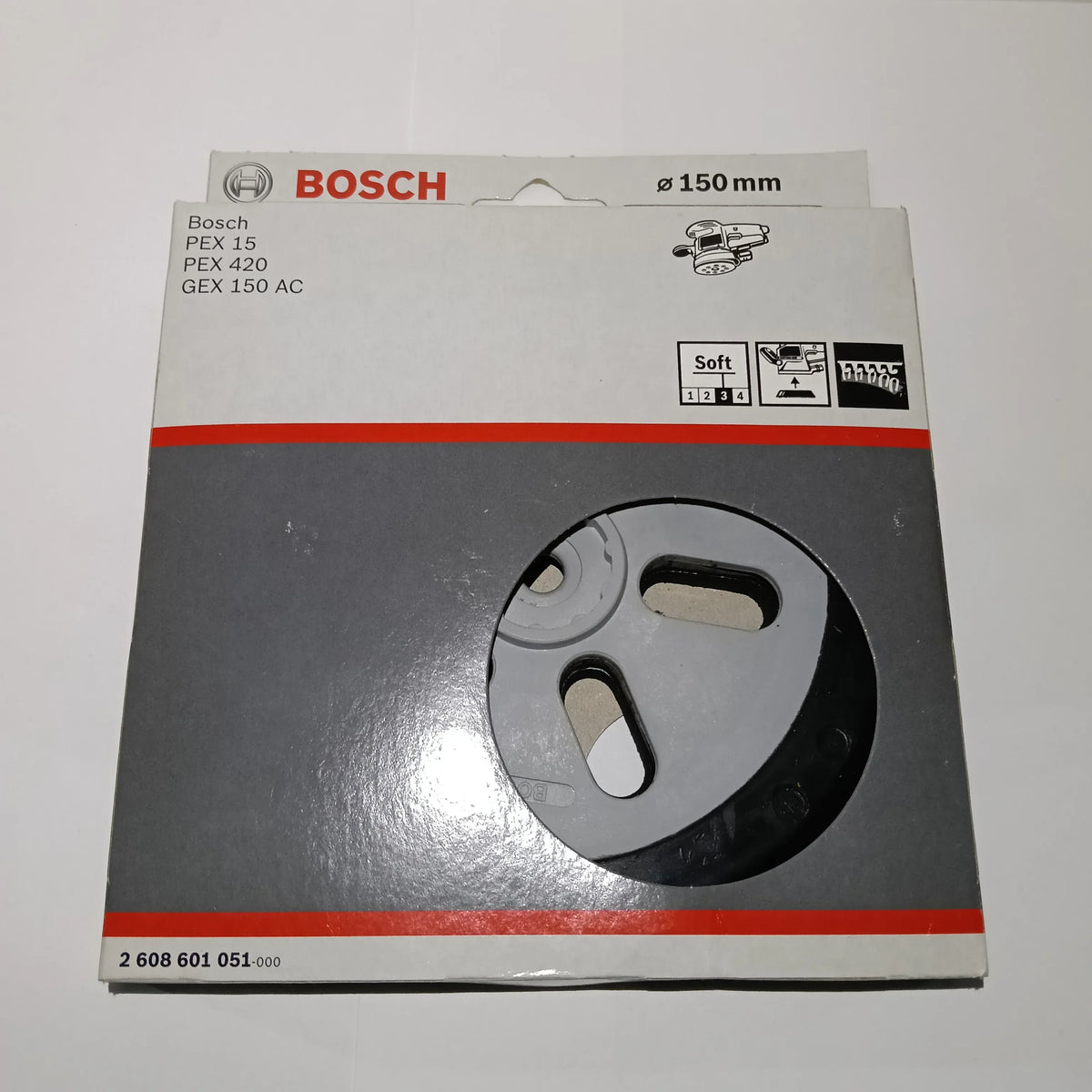 Plato Hule 6" Blando GEX 150MM
