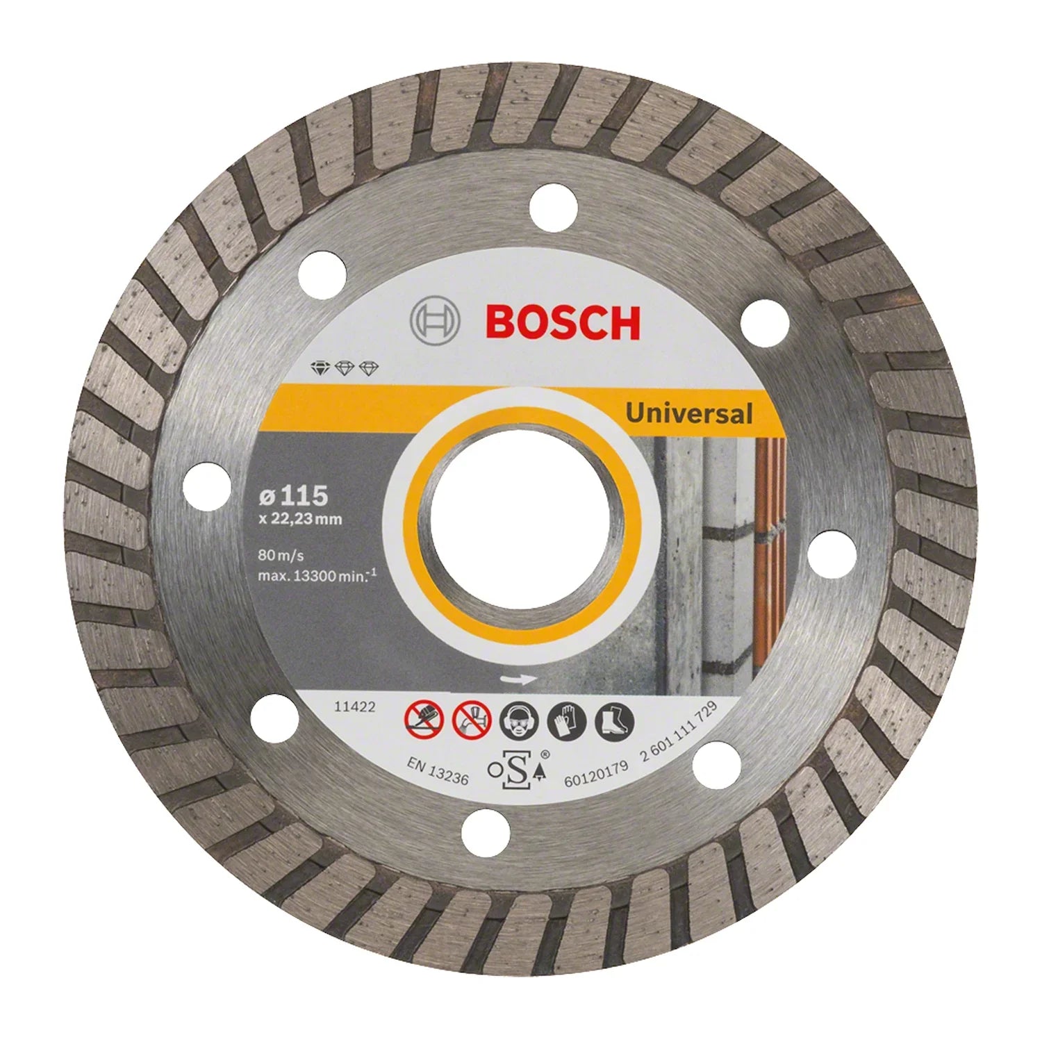 Disco diamantado Bosch Standard for Universal √ò115x22,23x2x10mm