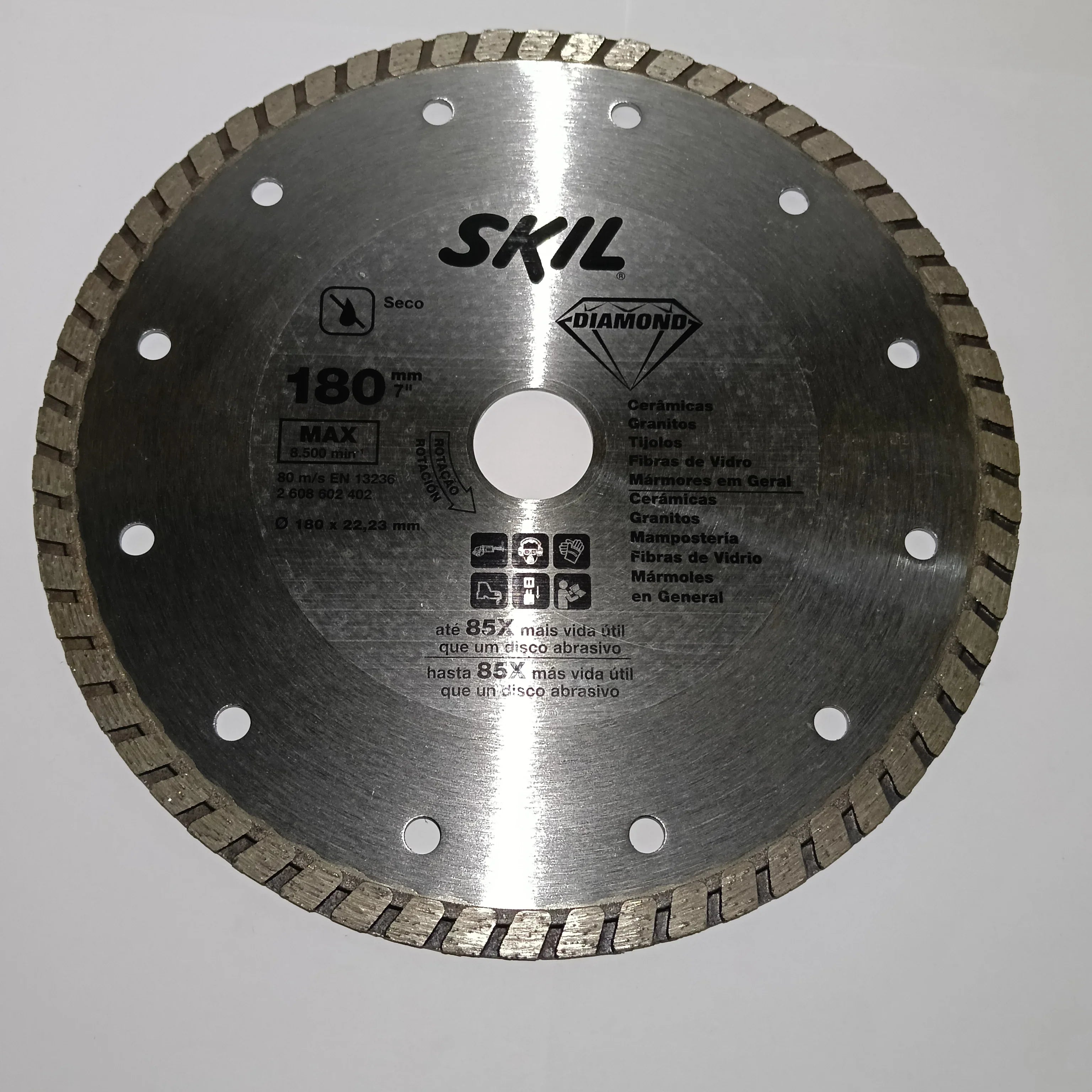 Disco De Diamante 7" SKIL TURBO