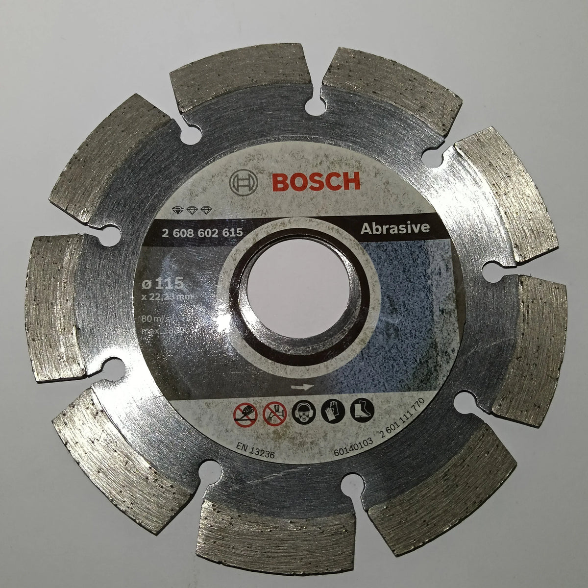 Disco Diamante Segmentado 4 1/2" MATERIALES ABRASIVOS