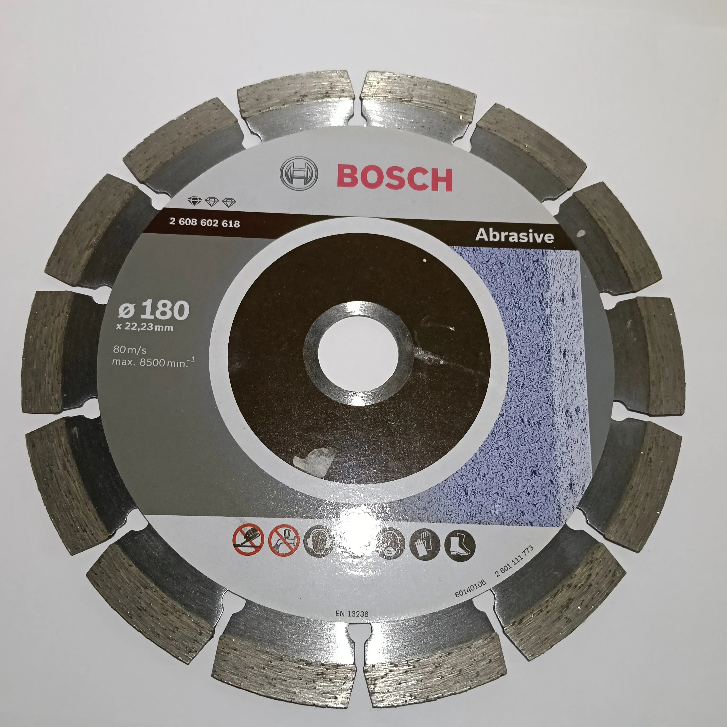 Disco Diamante Segmentado 7" Materiales Abrasivos