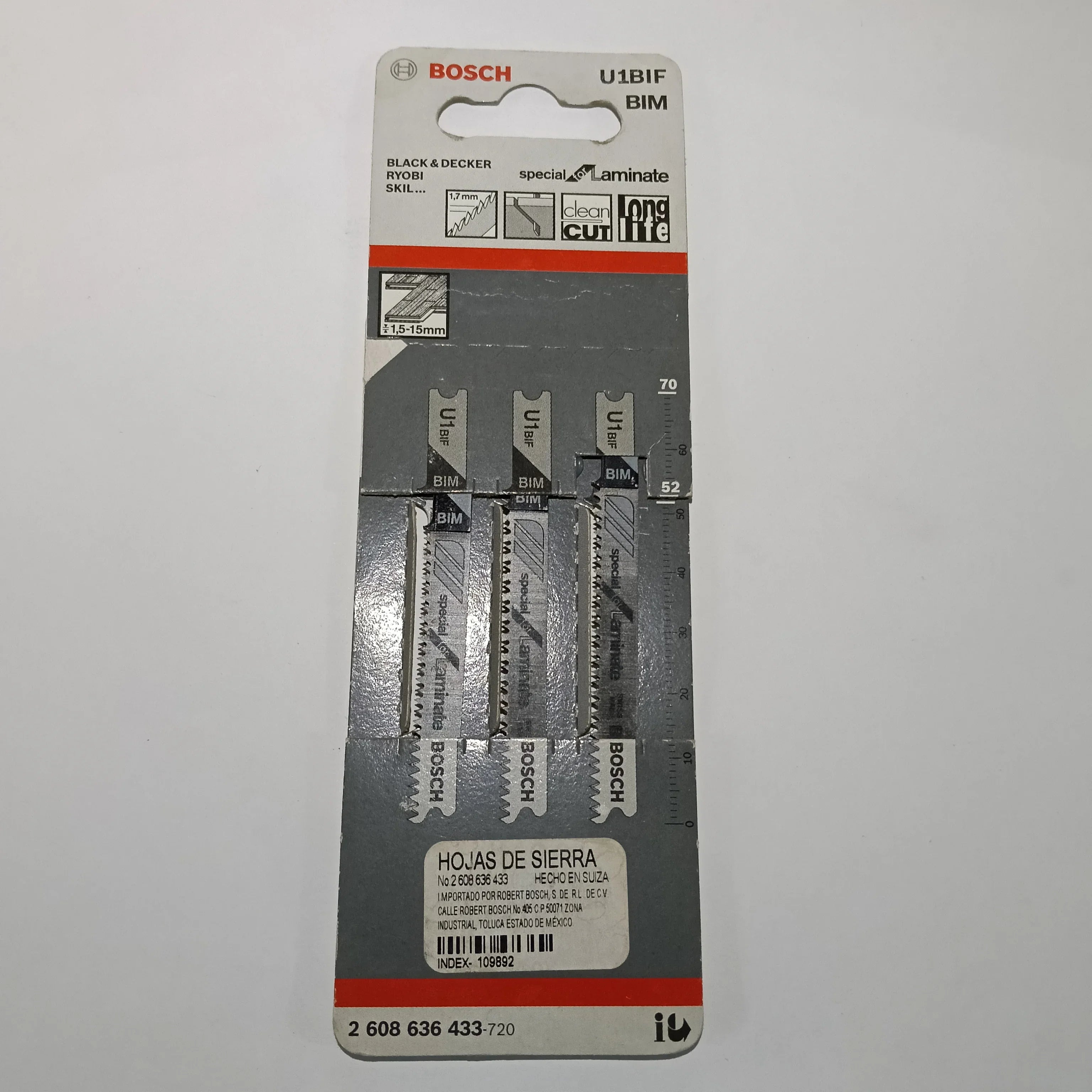 Seguetas U101BIF LAMINADO