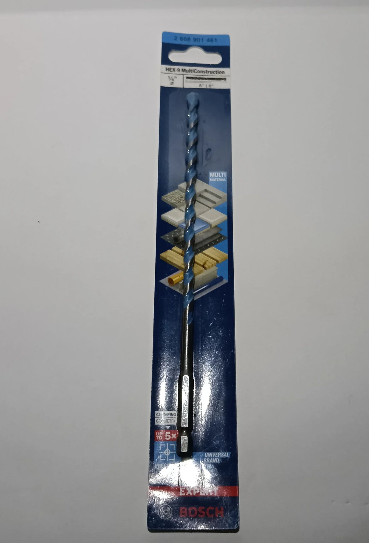 Impact Drill Bit Multic. HEX-9 Mc 1/4x8 MULTICONSTRUCTION