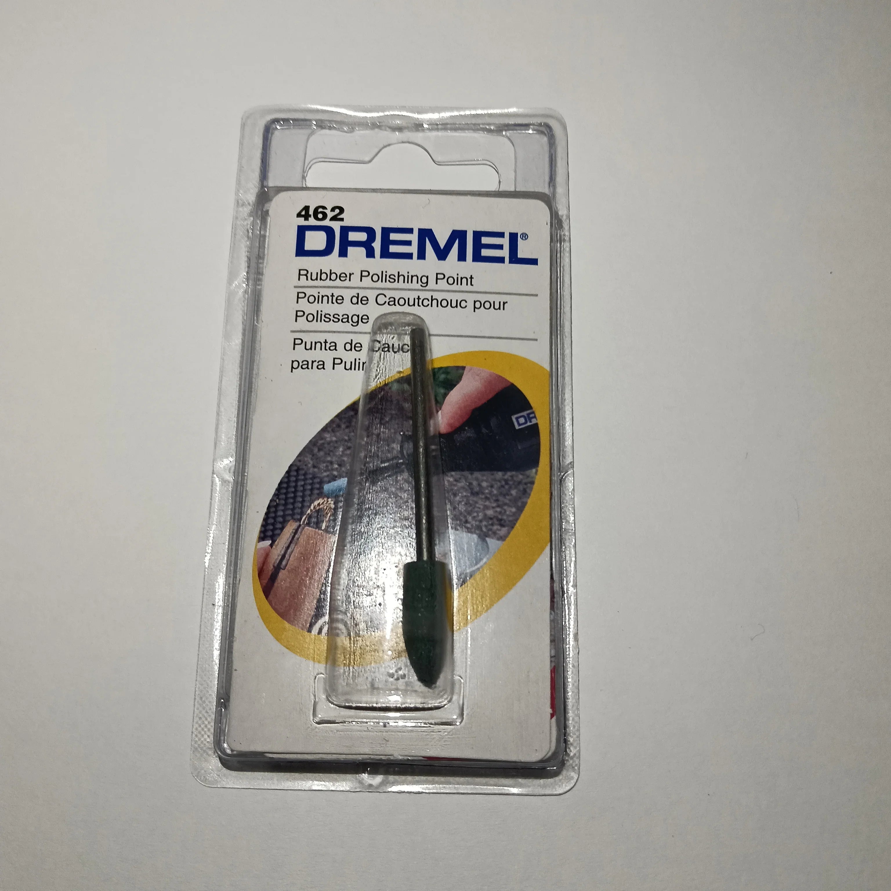 Punta De Caucho Pulir 1/4 Modelo 462 PULIR METALES FERROSOS