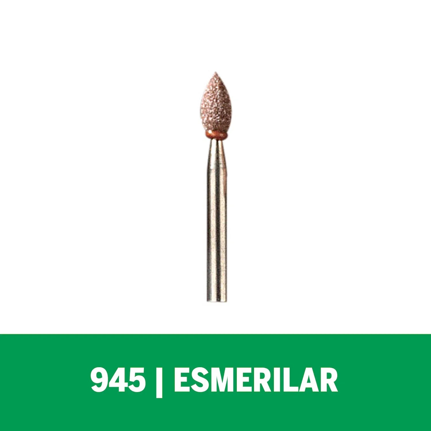 Piedra Formato Llama De Fuego De Esmerilado De 4,8mm Para Metal, Soldadura, Remache y Oxidación (Modelo 945) Dremel