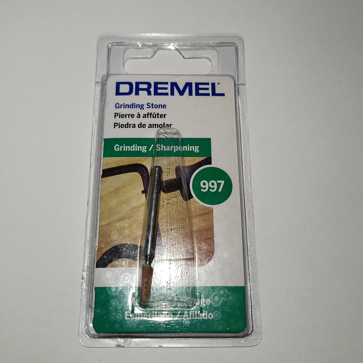 Punta Oxido Aluminio 1/4"MODELO-997 ESMERILADO METALES AFILADO