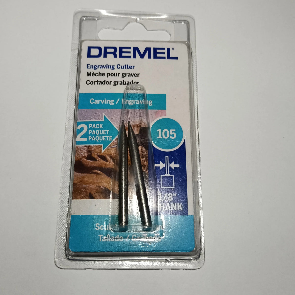 Fresa Para GRABADO1/32 -2PZ GRABAR