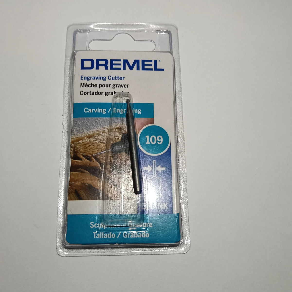 Fresa 1/16" MADERA, PLÁSTICO, Metal GRABAR