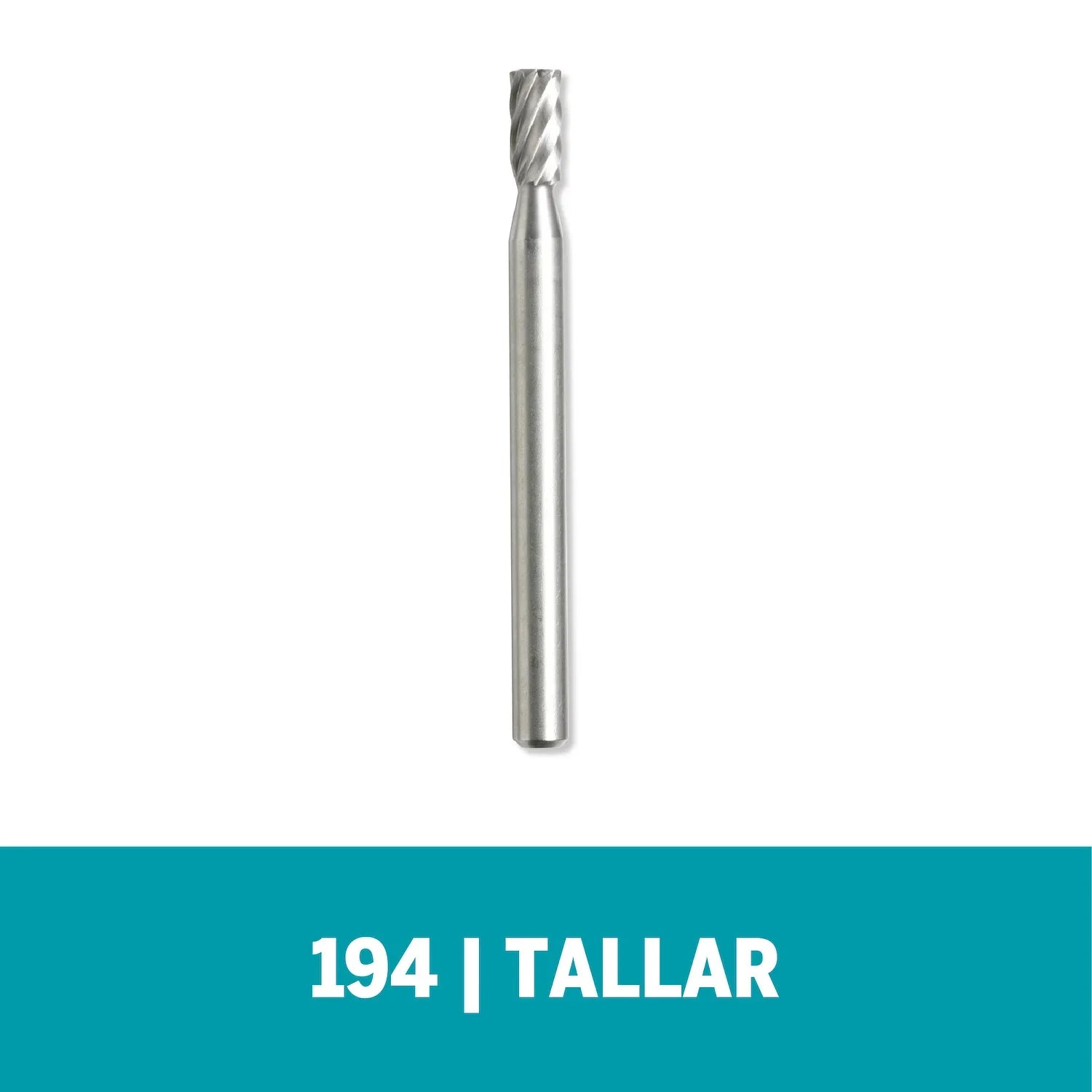 Fresa De Tallado De Punta Cuadrada De 3,2mm Para Madera, Metal, Cuero, Plástico, Goma y Cartón (Modelo 194) Dremel