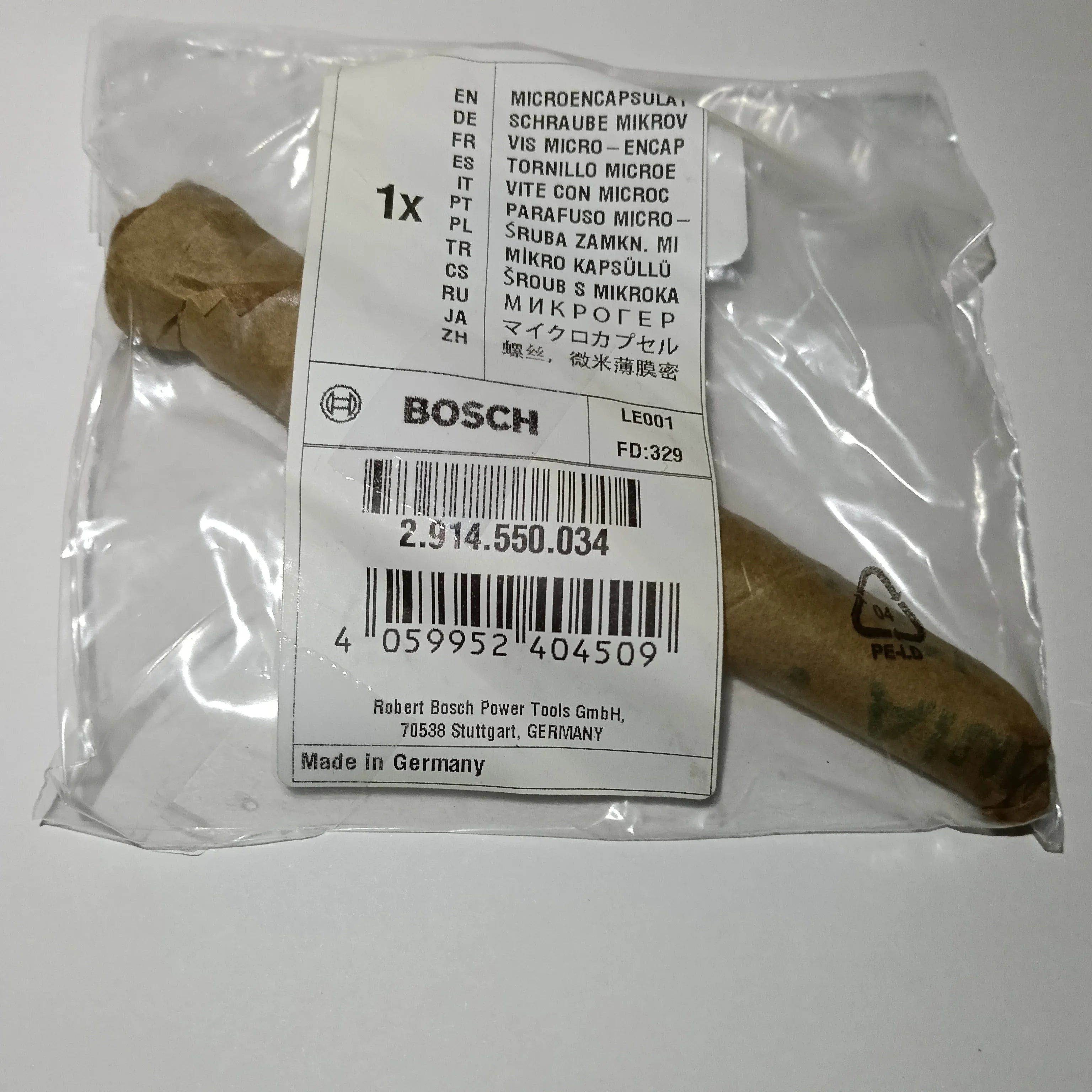 Tornillo Hexagonal Viene 2914550033 11304