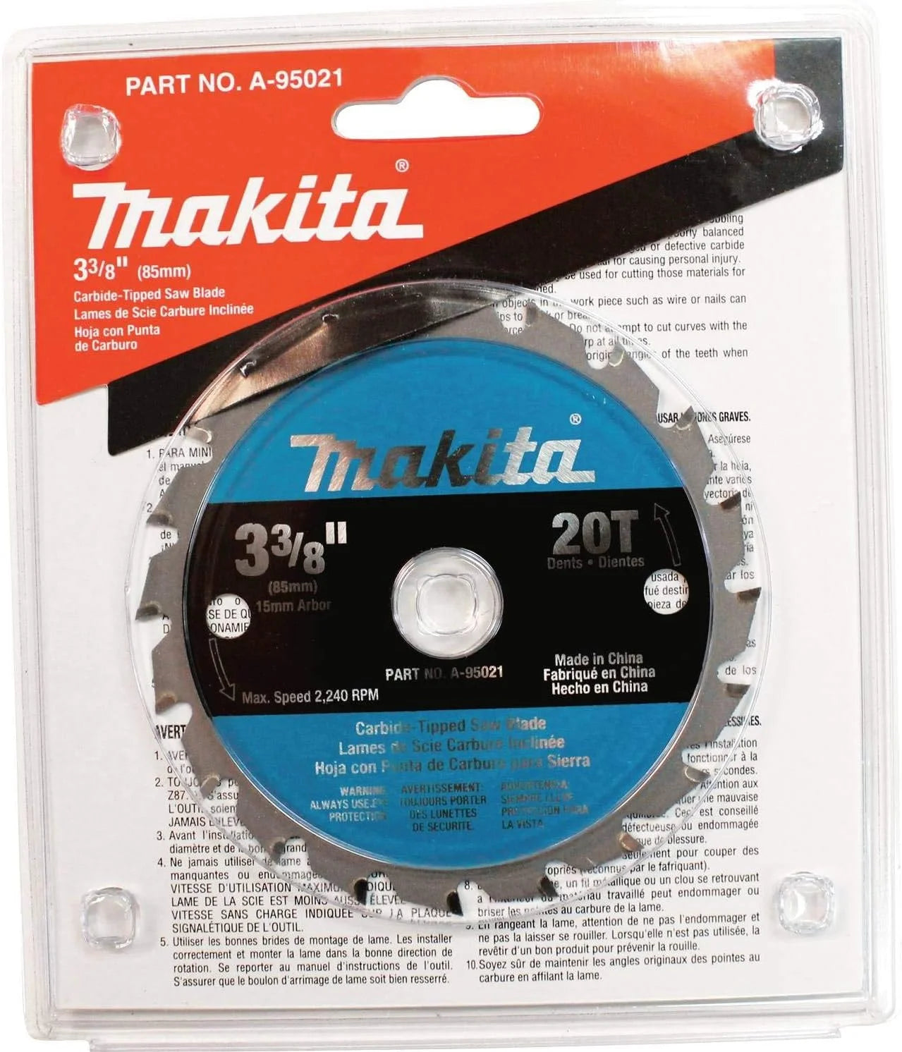 Sierra Circular 3-3/8X15MM 24T Tc