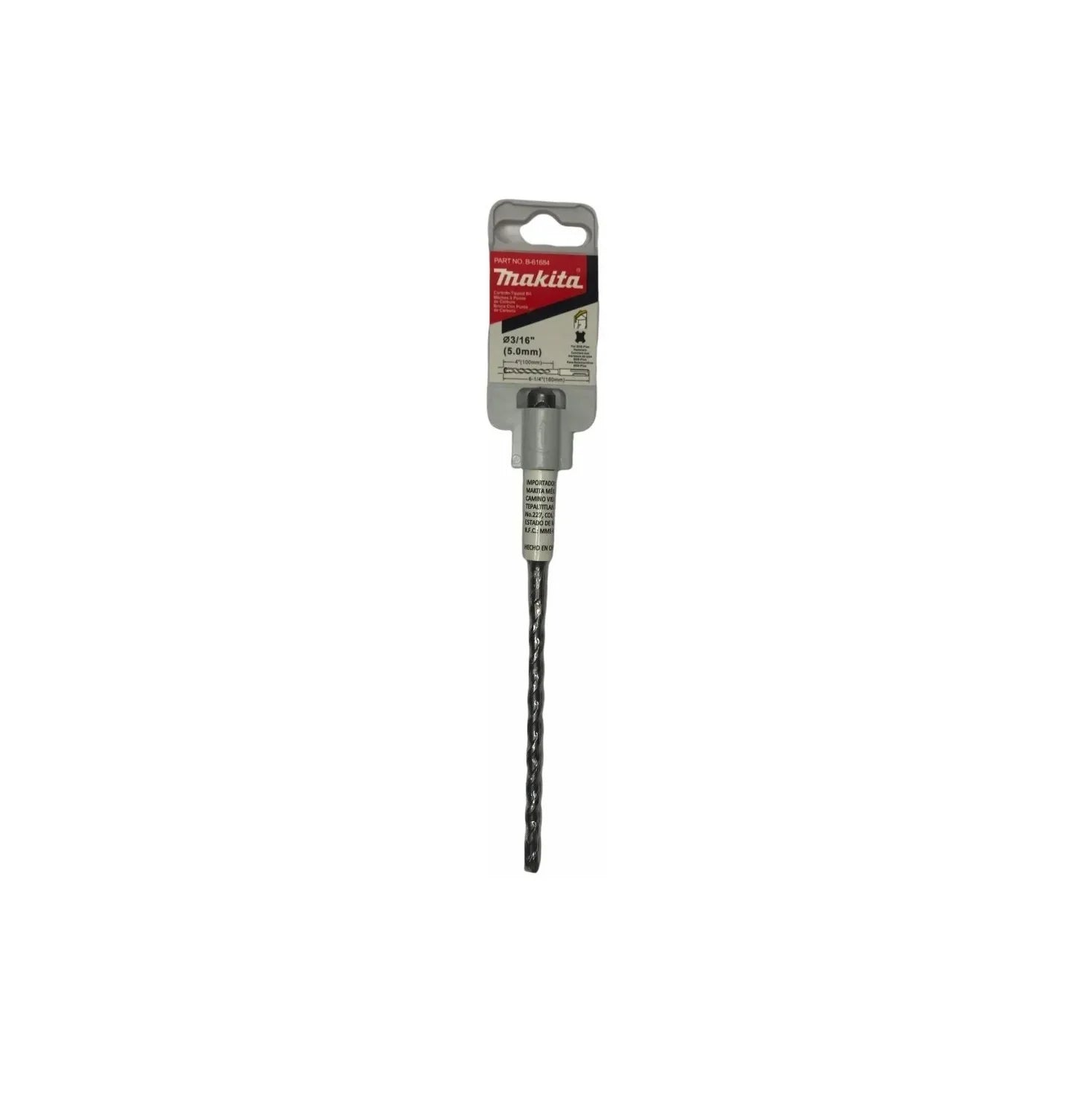 Broca SDS-PLUS "CENTERING TIP" 3/16"x6-1/4"