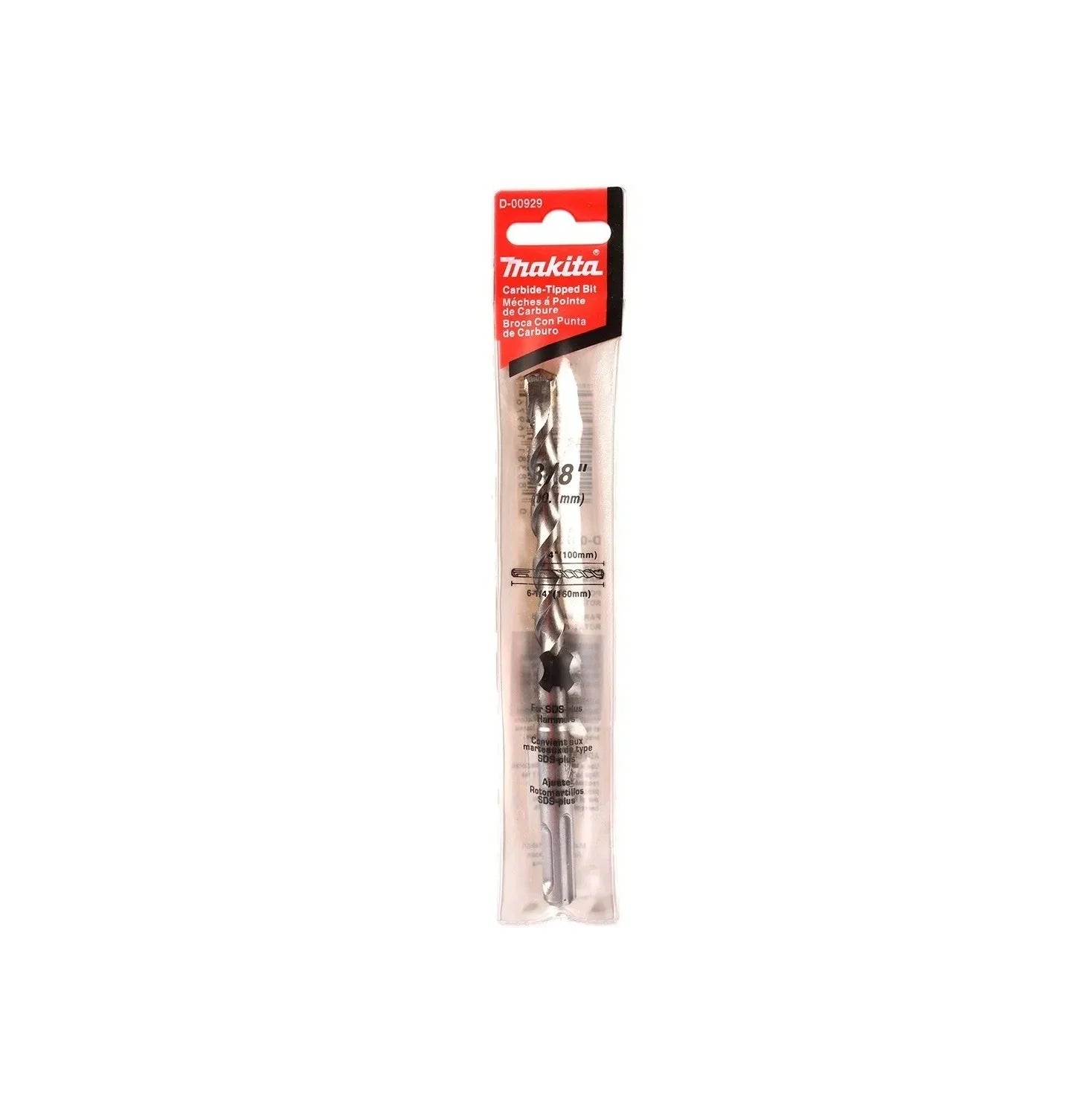 Broca P/CONC SDS-PLUS 3/8"X6-1/4"