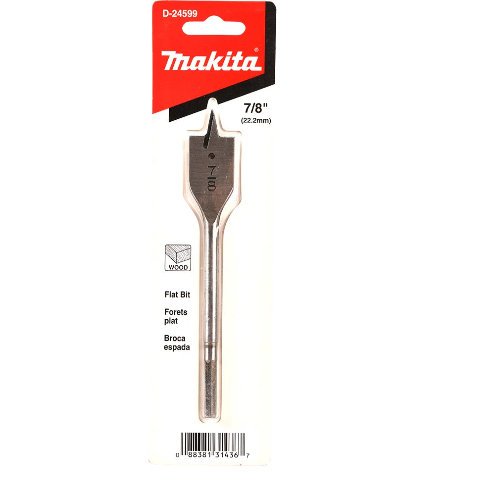 Broca Plana 7/8" X 6"