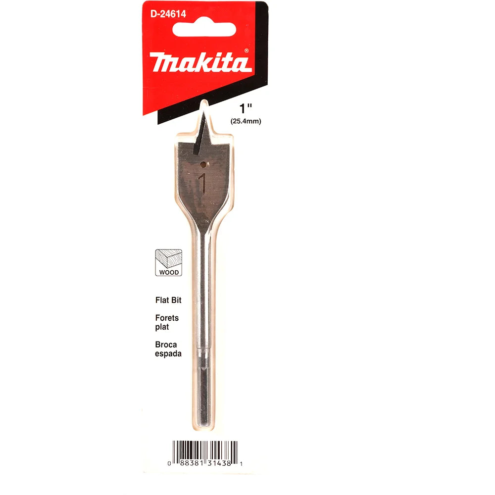 Broca Plana 1" X 6"