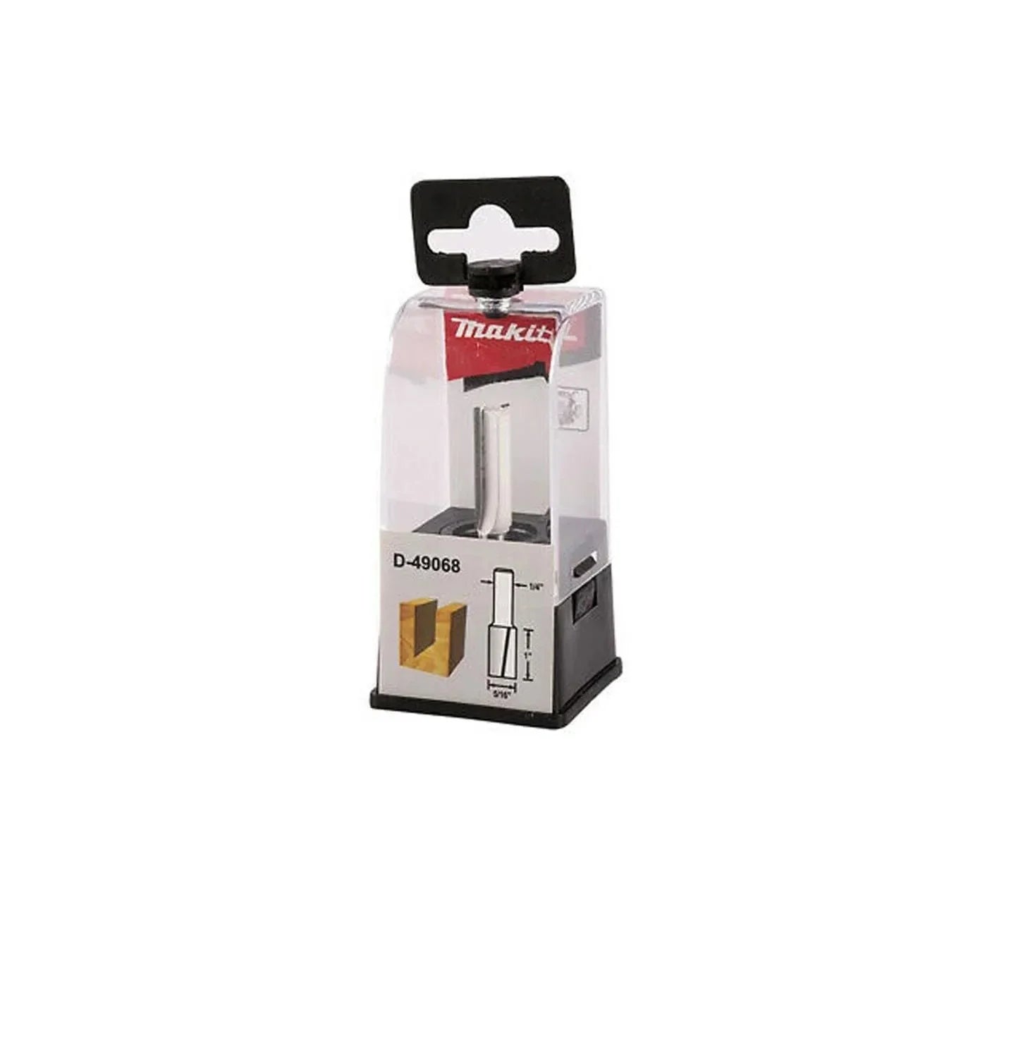Fresa Recta 2 Filos 5/16" Ct Zanco 1/4"