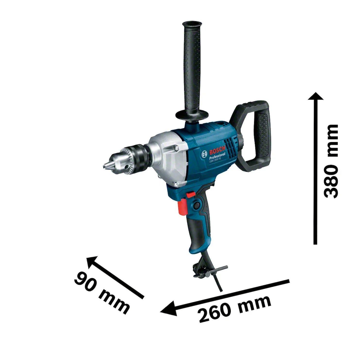 Taladro reversible Bosch GBM 1600 RE 850W 127V