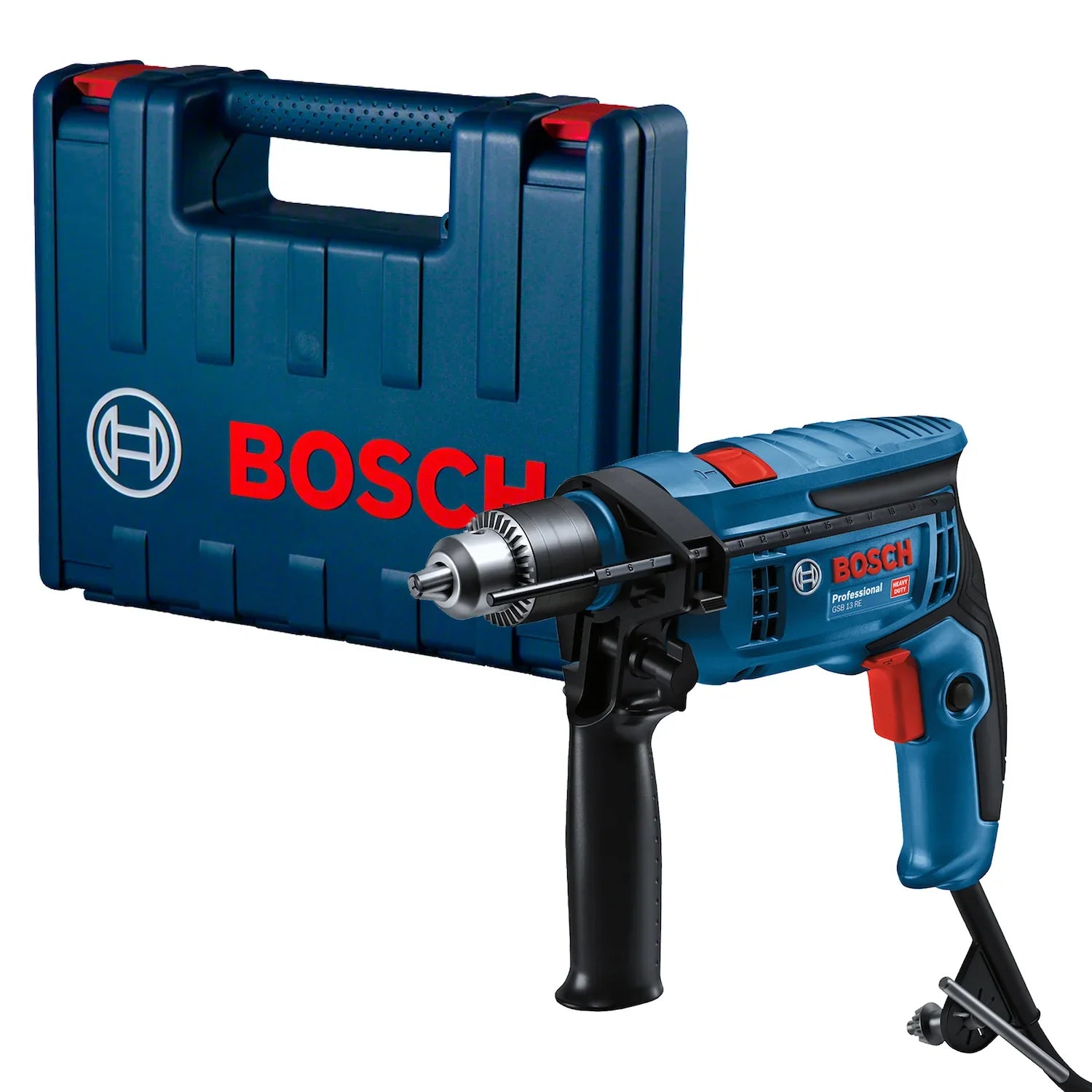 Rotomartillo Bosch GSB 13 RE 750W 127V en maletín