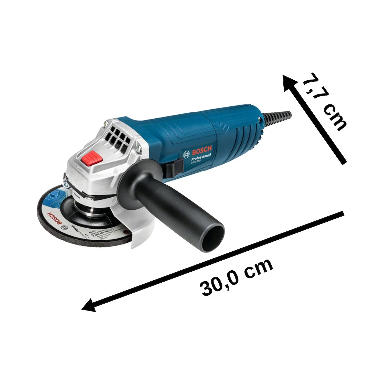 Mini esmeril Bosch GWS 850 de 4 1/2" 850W 220V