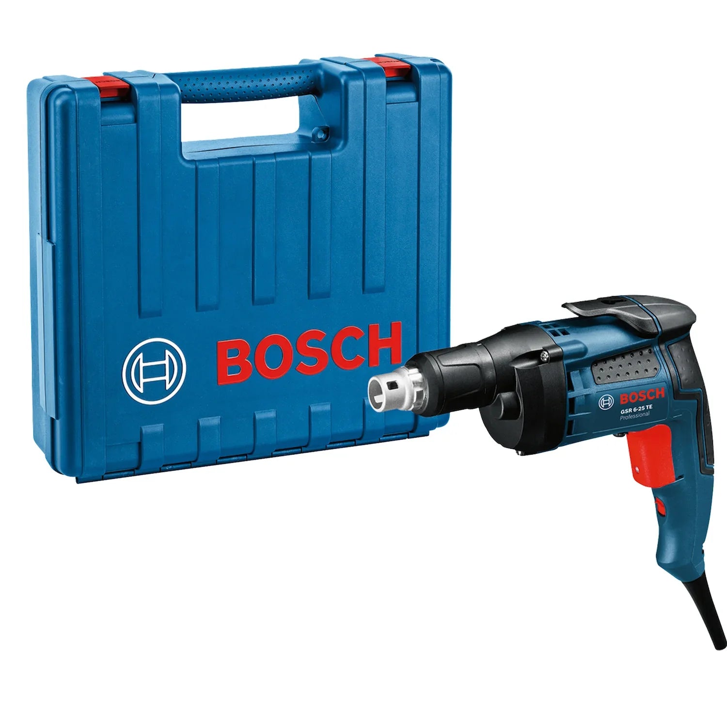 Atornillador Drywall Bosch GSR 6-25 TE 701W 127V, en maletín