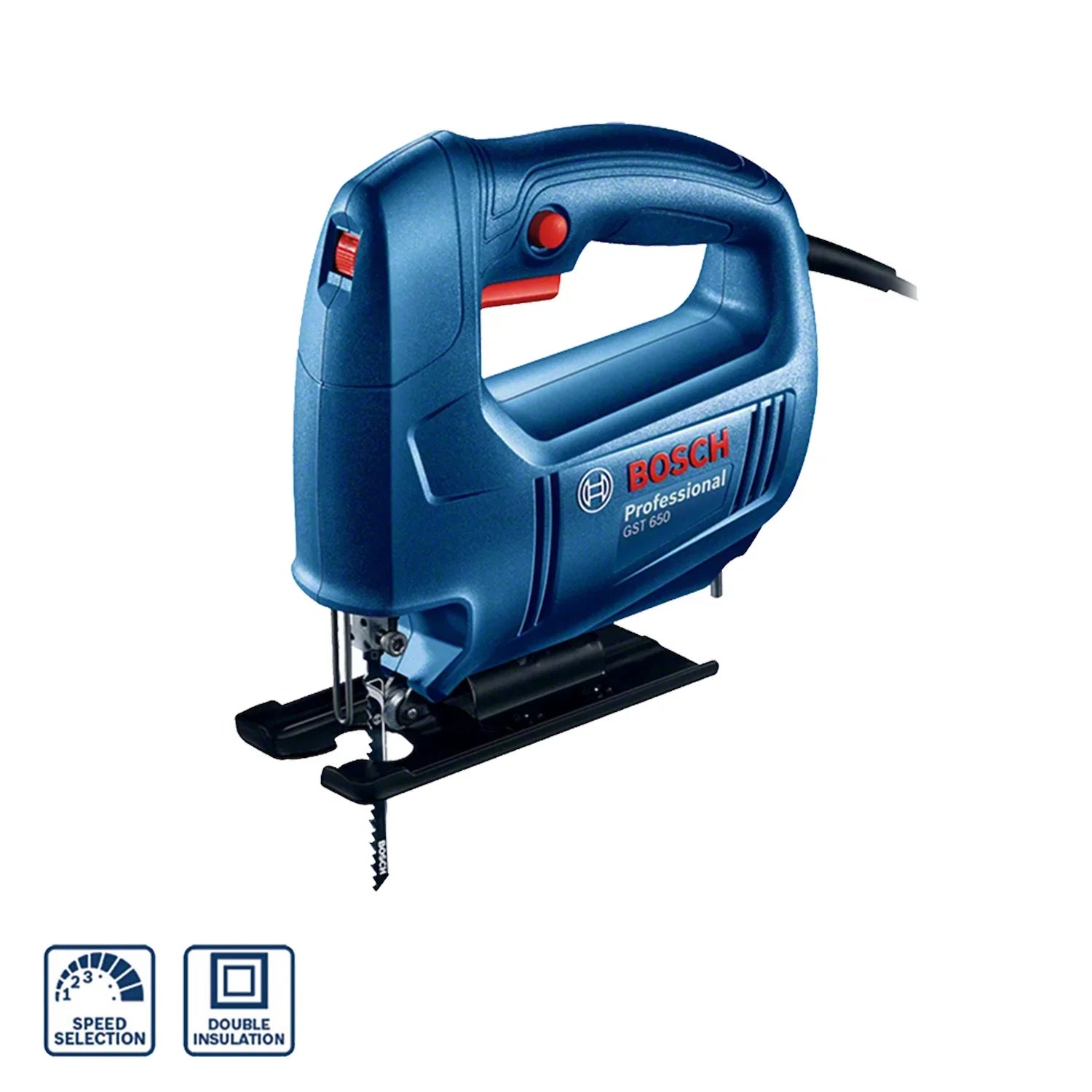 Sierra Caladora Bosch GST 650 450W 127V 1 Hoja y Llave