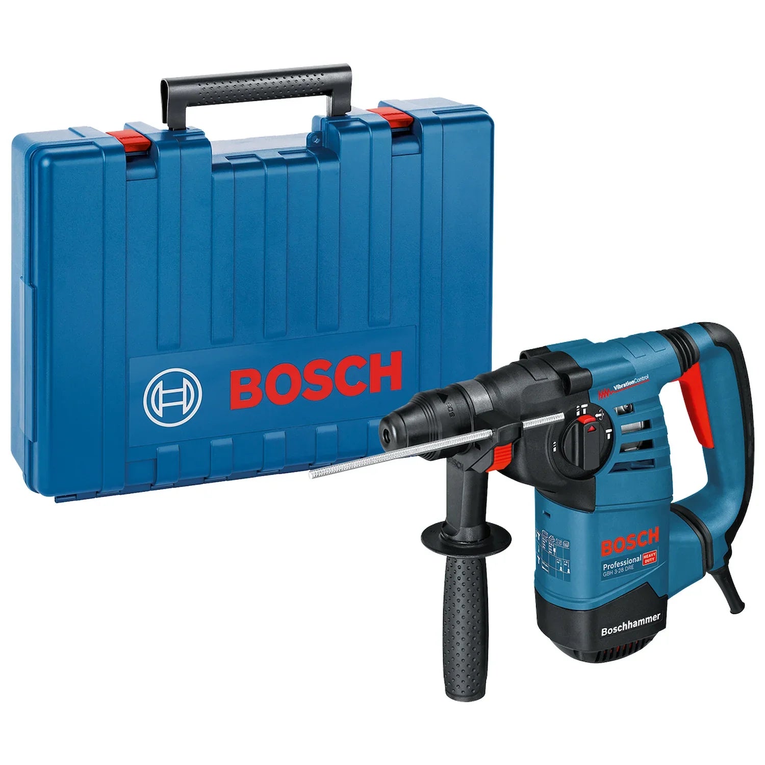 Martillo perforador Bosch GBH 3-28 DRE 800W 127V en maletín