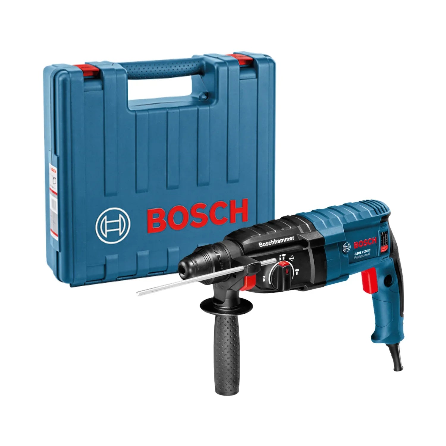 Martillo Perforador Bosch GBH 2-24 D 820W 127V en maletín