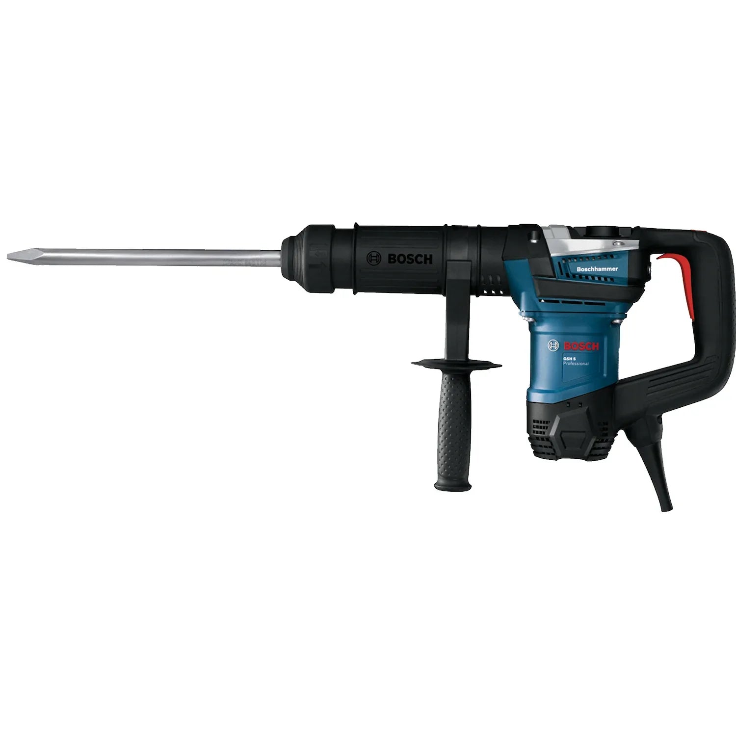 Martillo demoledor Bosch GSH 5 1100W 127V, en maletín