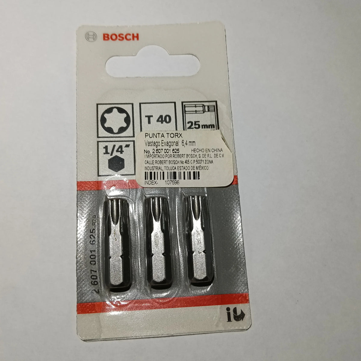 Punta Torx 40 X 1" ATORNILLADOR