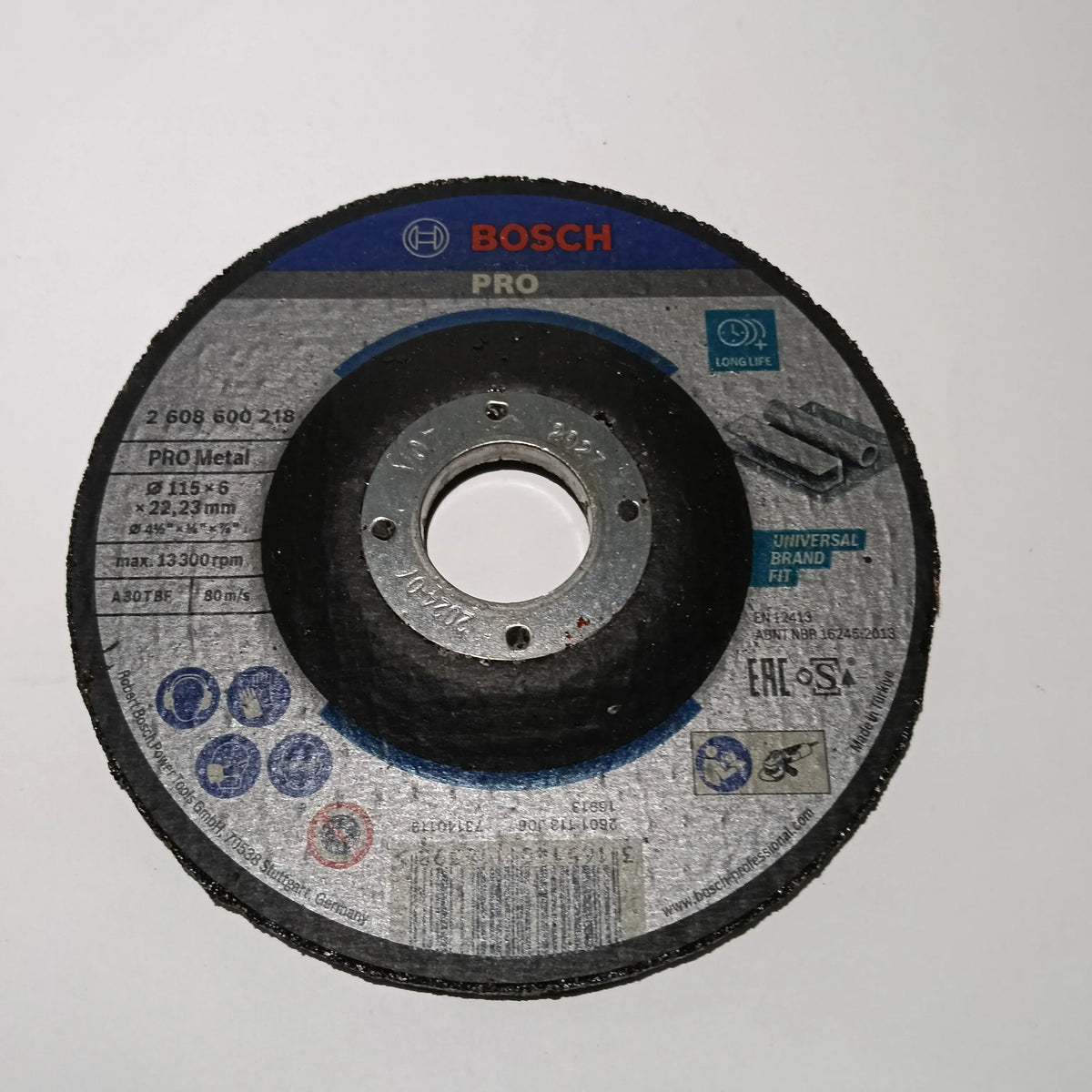 Disco Desbaste 4-1/2"x1/4"x7/8" DESBASTE METAL
