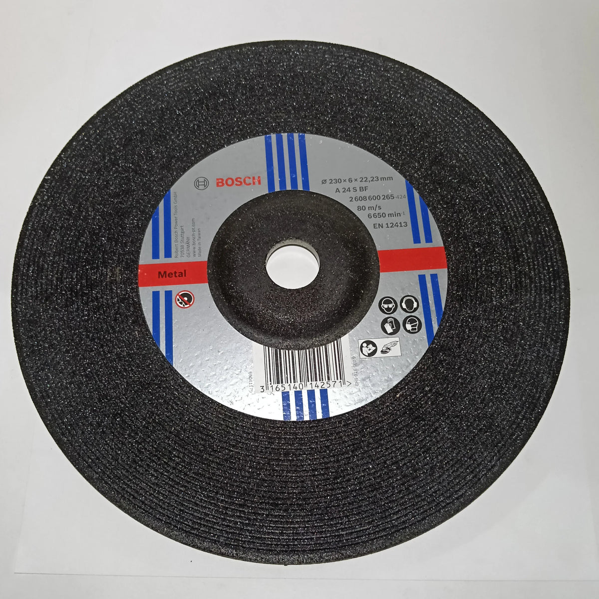 Disco Desbaste 9" X 1/4 X 7/8" DESBASTE METAL