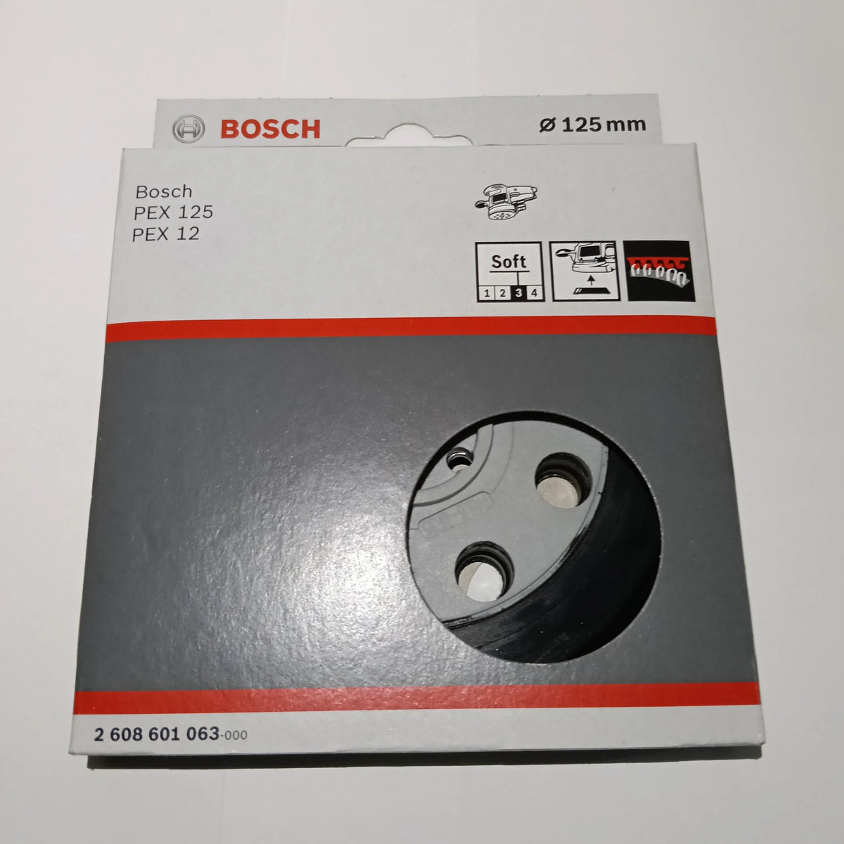 Plato Hule 5" Blando PEX 125MM