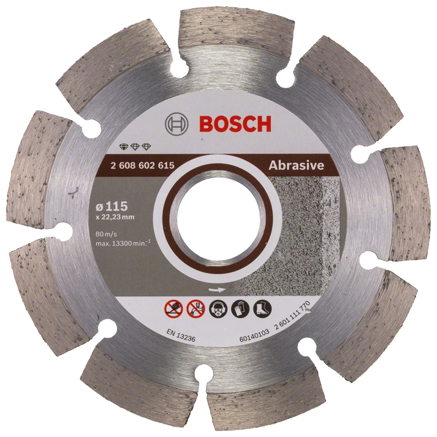 Disco diamantado Bosch Standard for Abrasive Ø115mm