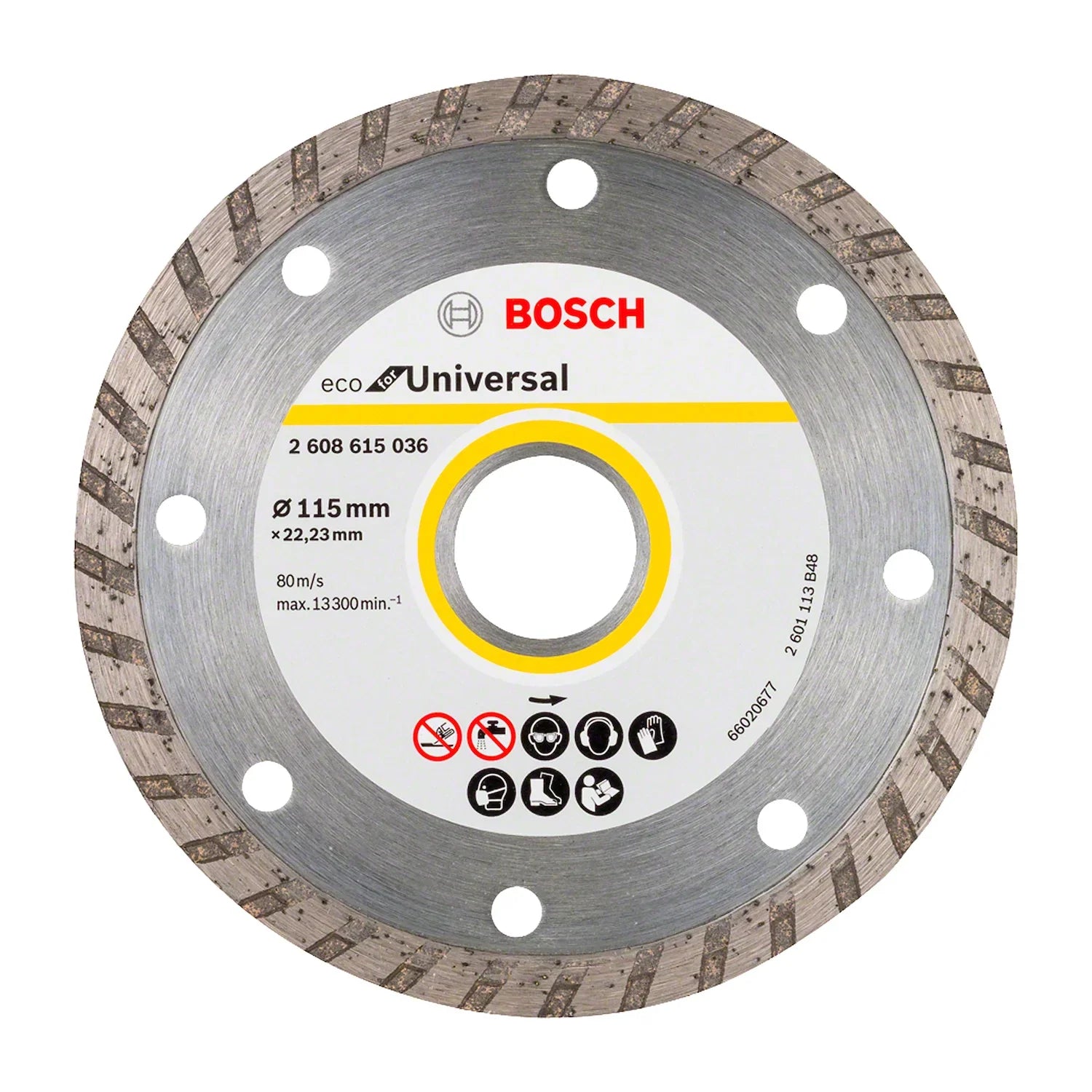 Disco diamantado Bosch ECO For Universal 115x22,23x2,0x7mm