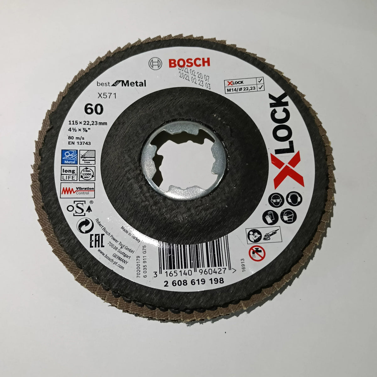 X-Lock Flap 115mm G-60 BEST FOR METAL