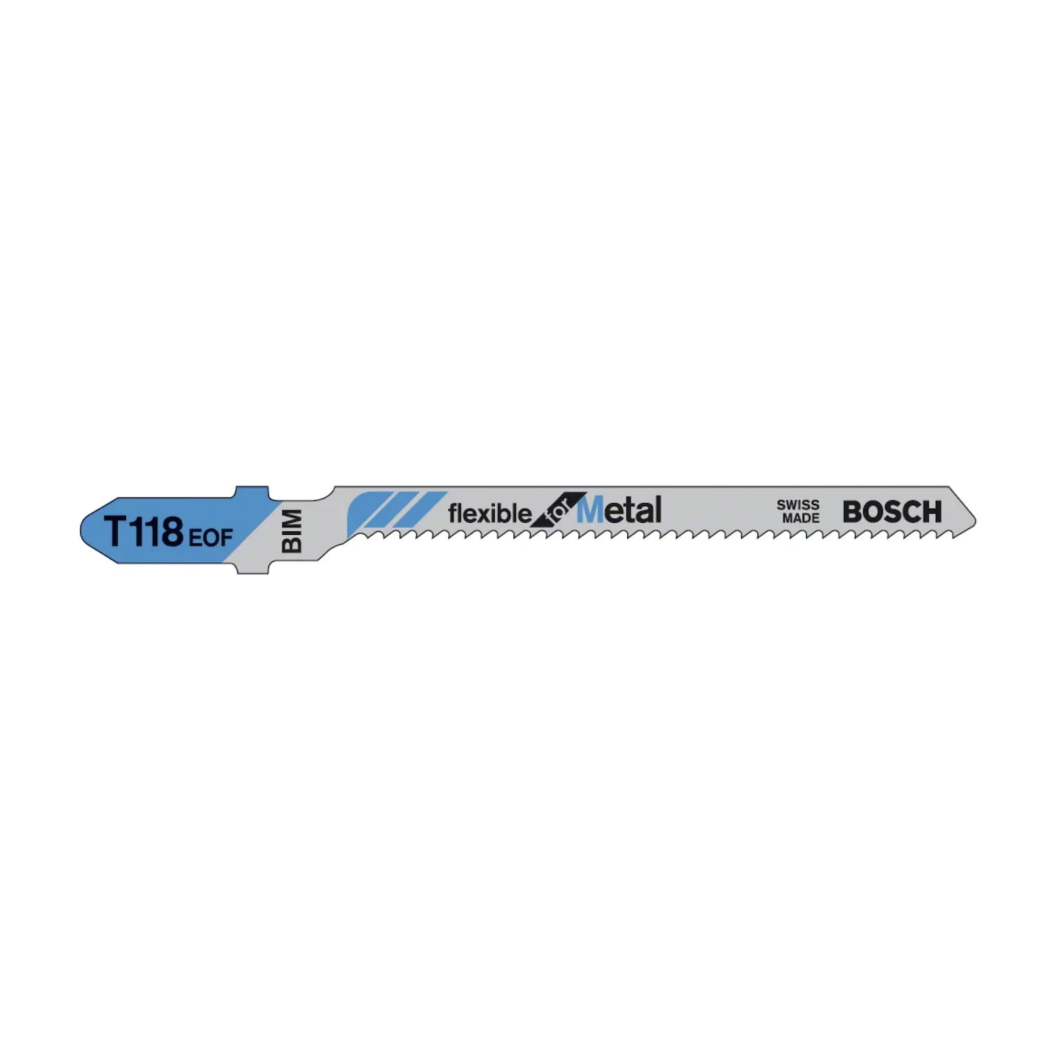 3 Hojas de calar T118EOF Bosch Flexible for Metal 82,6mm