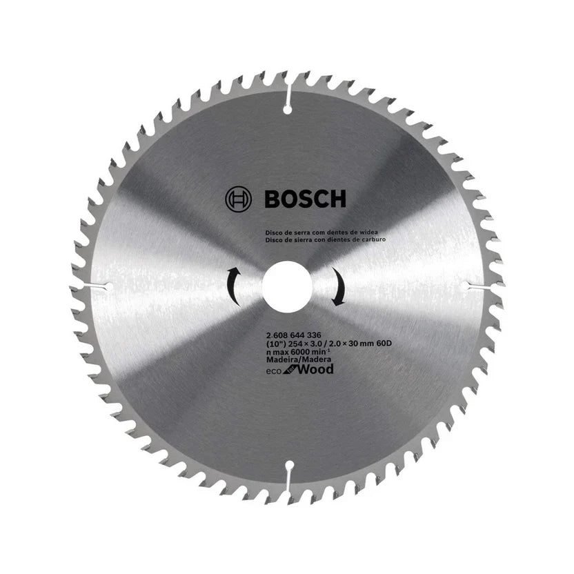 Sierra Circular De Mesa Eco 10" MADERA 60 DIENTES