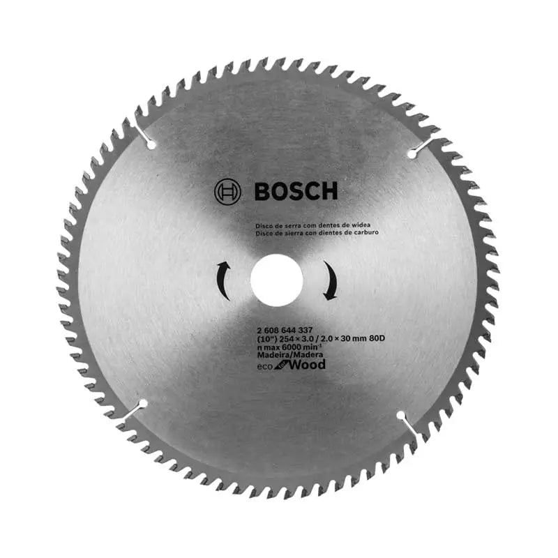 Sierra Circular De Mesa Eco 10" MADERA 80 DIENTES