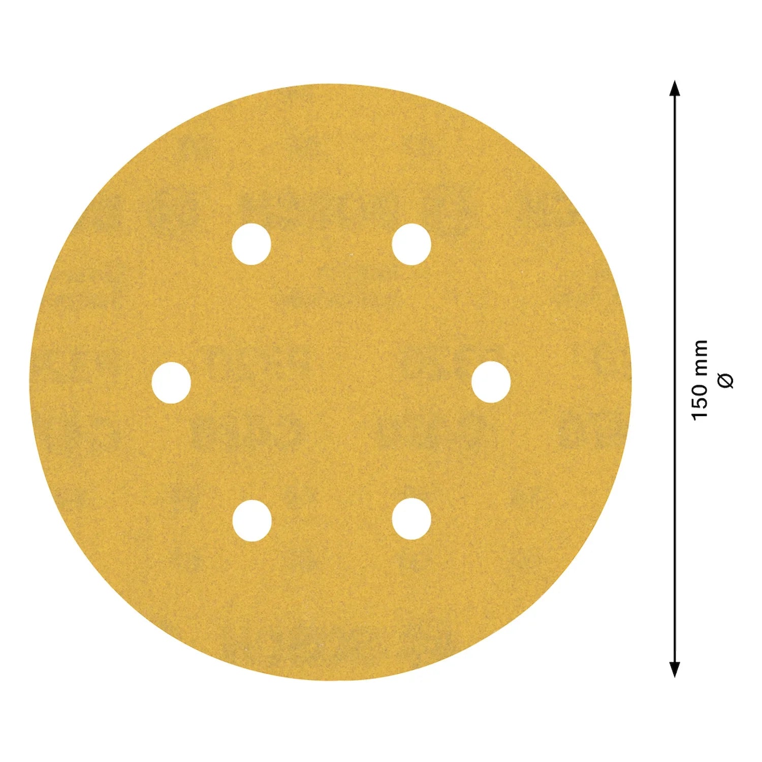 Hoja de lija Bosch EXPERT C470; 150mm G320 50 unidades