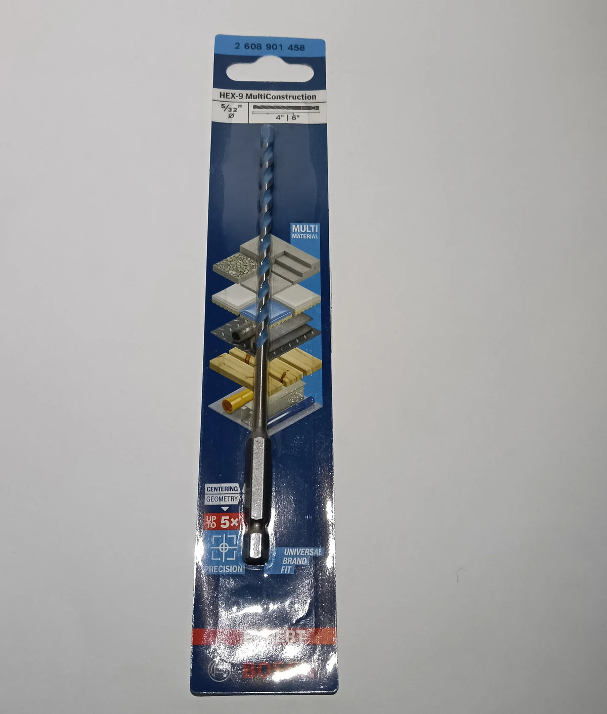 Impact Drill Bit Multic. HEX-9 Mc 5/32x6 MULTICONSTRUCTION