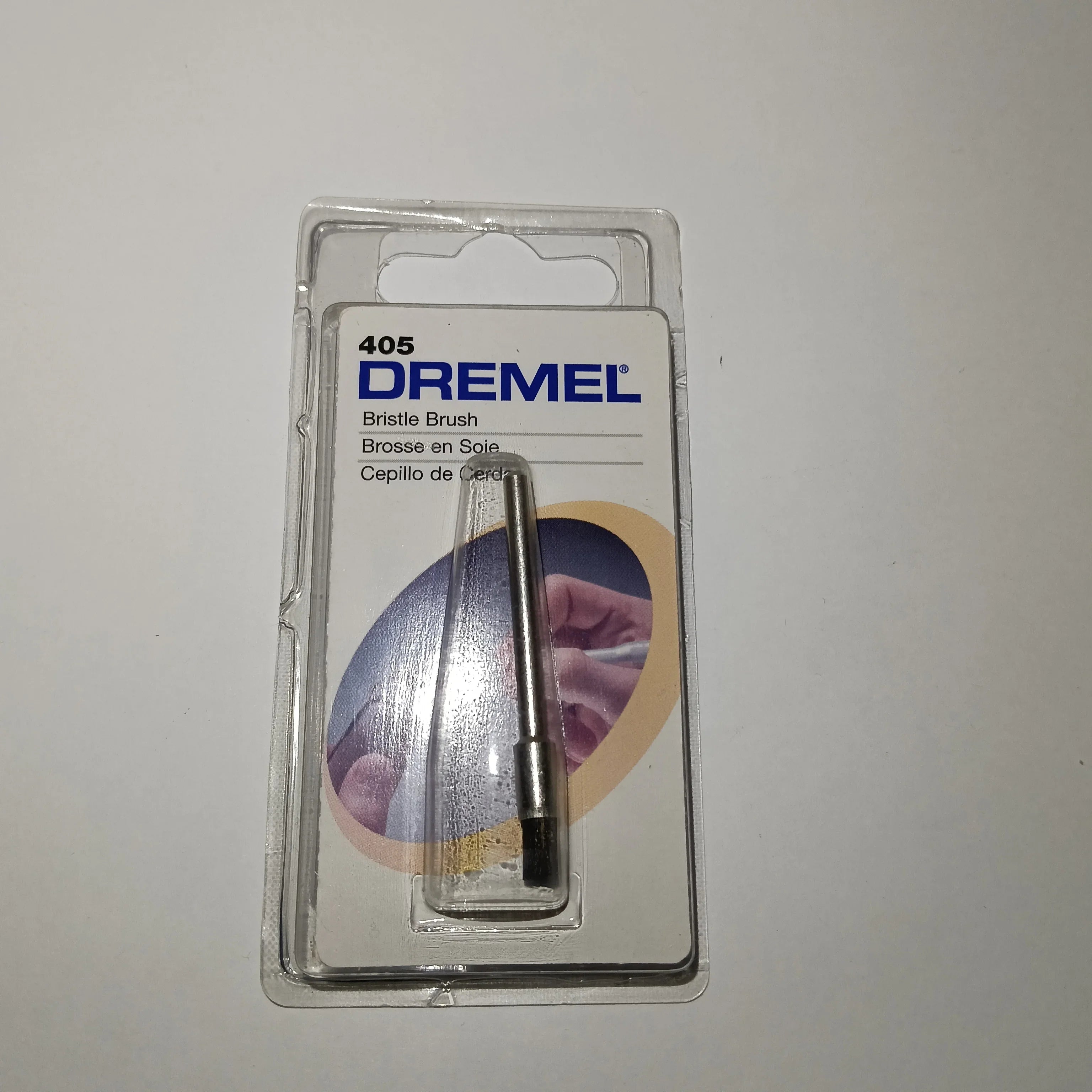 Cepillo De Cerdas 1/8" Limpieza Pulido Plata Modelo 405 CARDA DREMEL