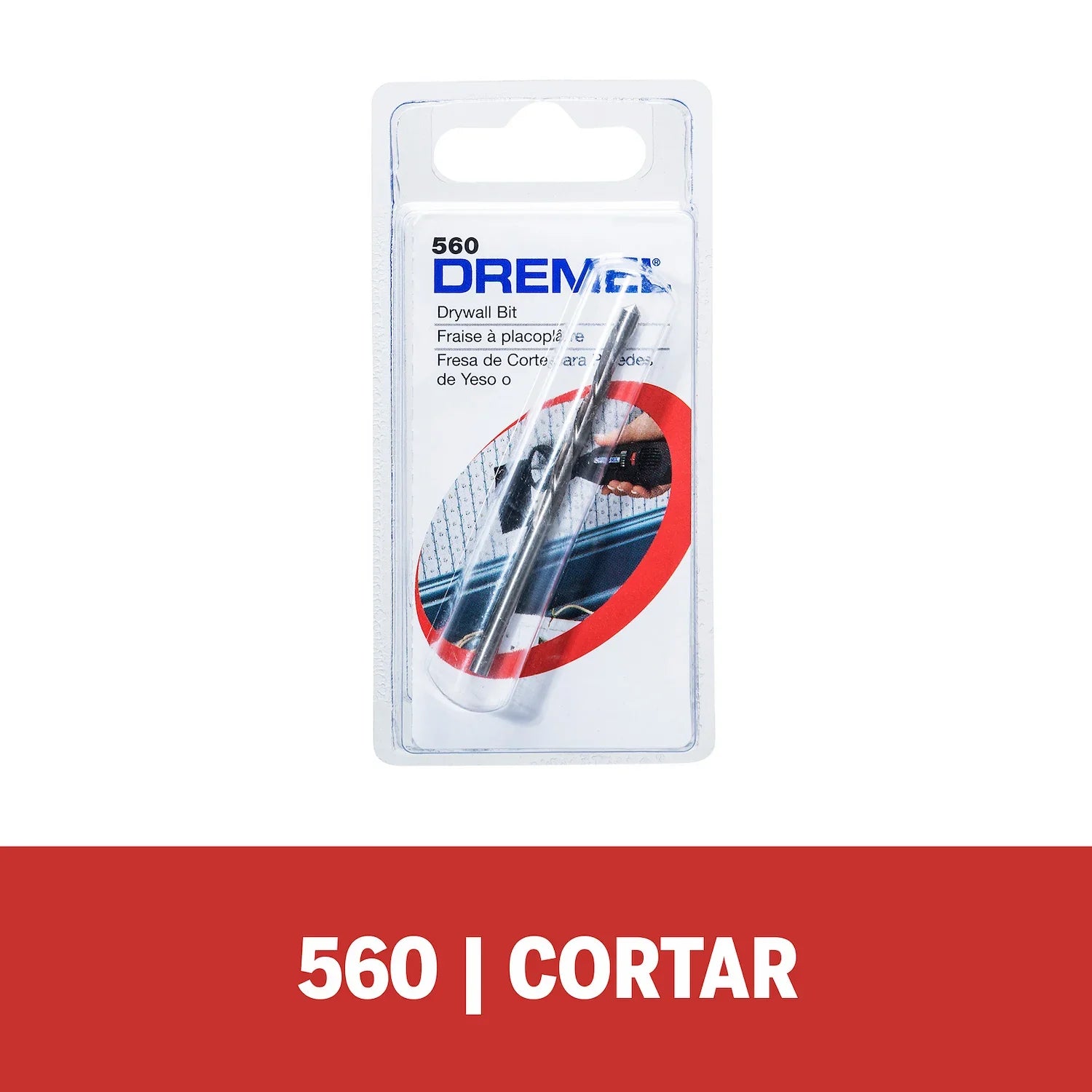 Taladro de corte de 3,2 mm para paneles de yeso y escayola (modelo 560) Dremel