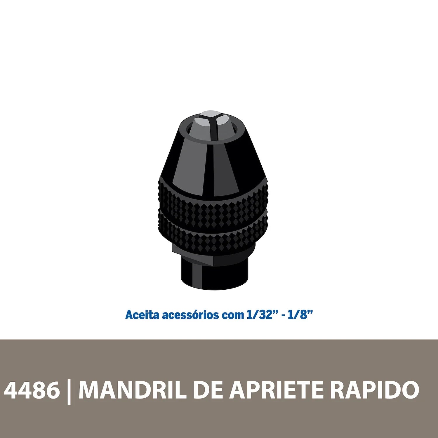 Mandril Autoajustable Para Mototools (Modelo 4486) Dremel