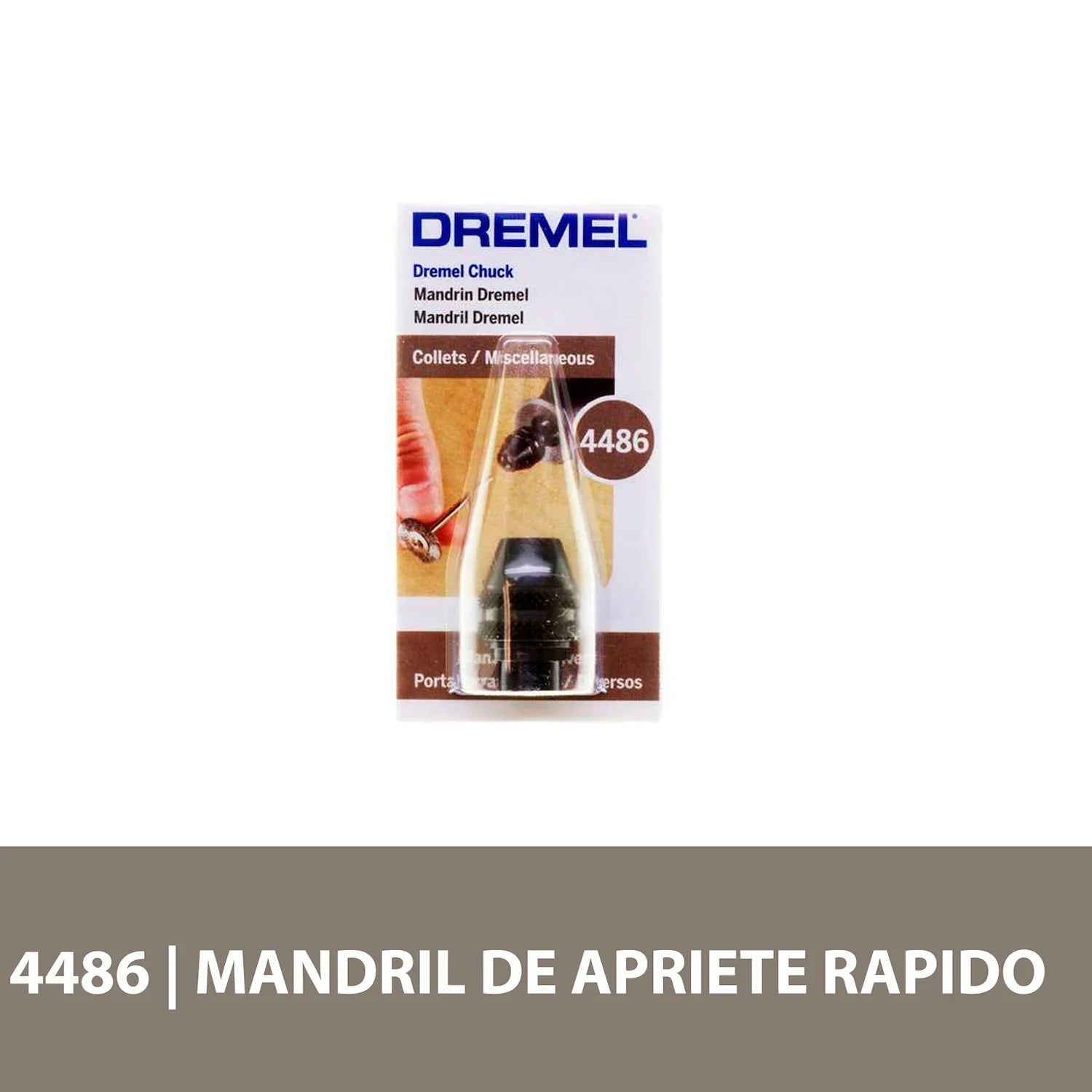 Mandril Autoajustable Para Mototools (Modelo 4486) Dremel