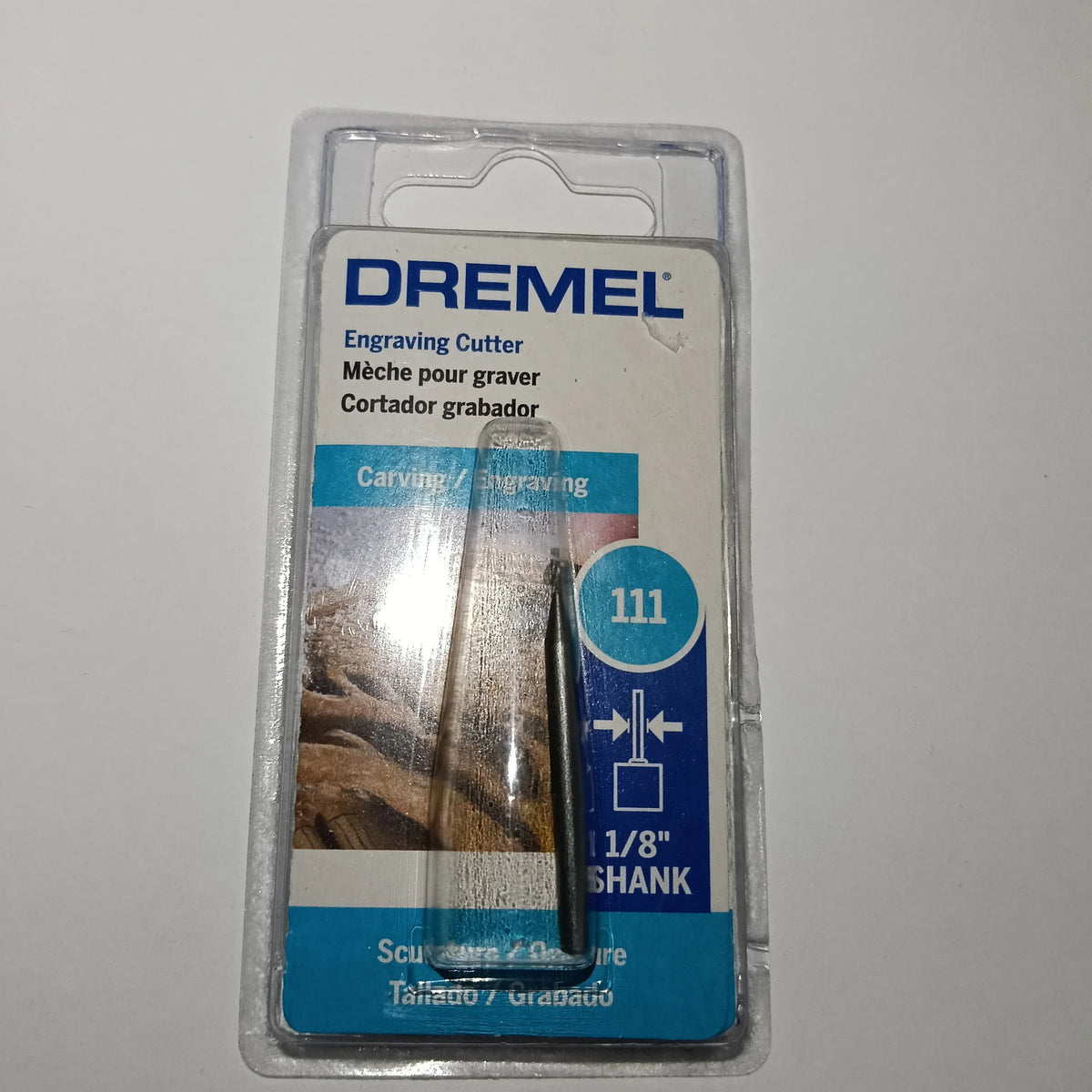 Fresa 1/32" MADERA, PLÁSTICO, Metal GRABAR