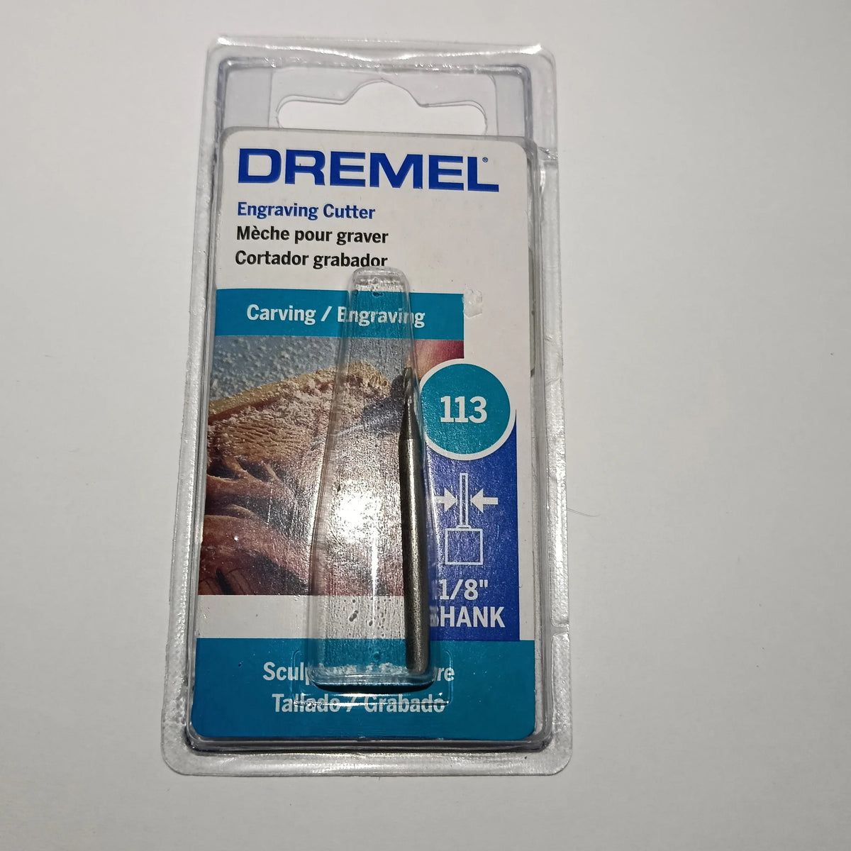 Fresa 1/16" MADERA, PLÁSTICO, Metal GRABAR