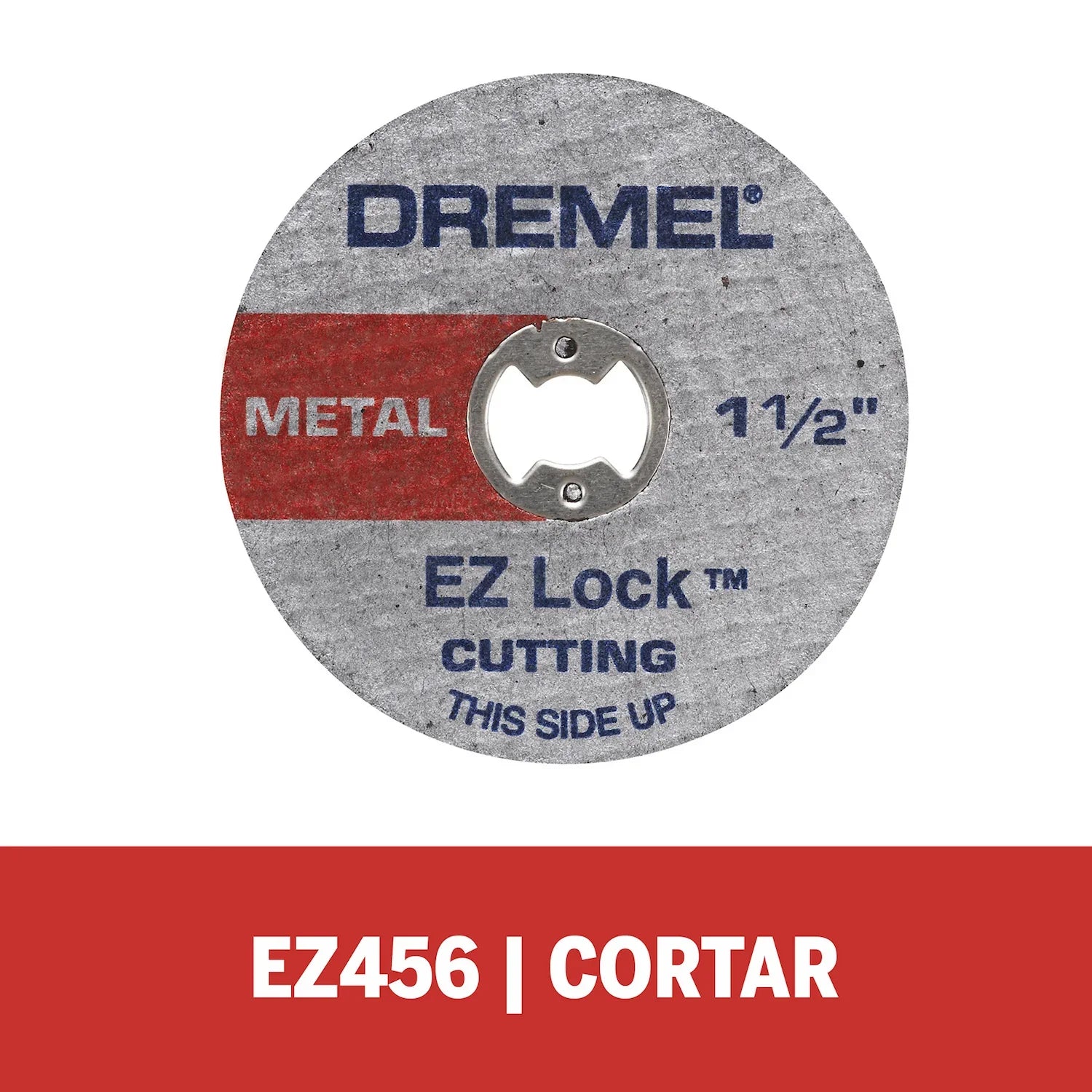 Disco De Corte De 38,1mm Espesor De 1,1 Para Metal Sistema EZ Lock Cambio Rápido (Modelo EZ456) Dremel